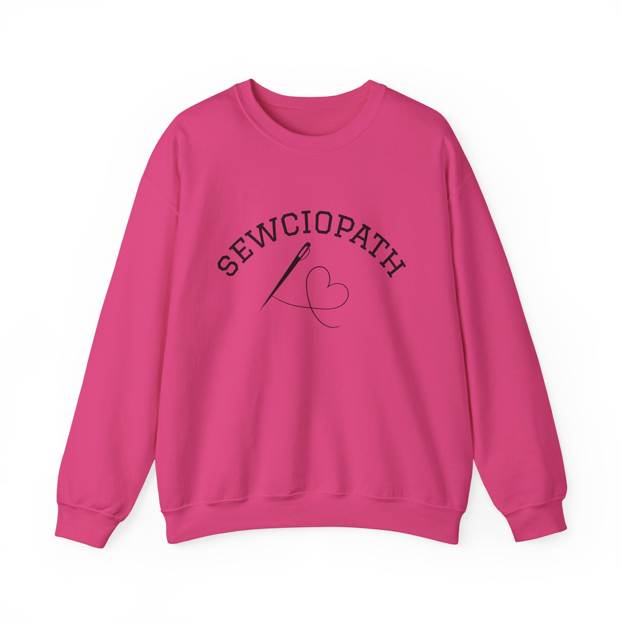 Funny Sewciopath Crewneck Sweatshirt sewing gift