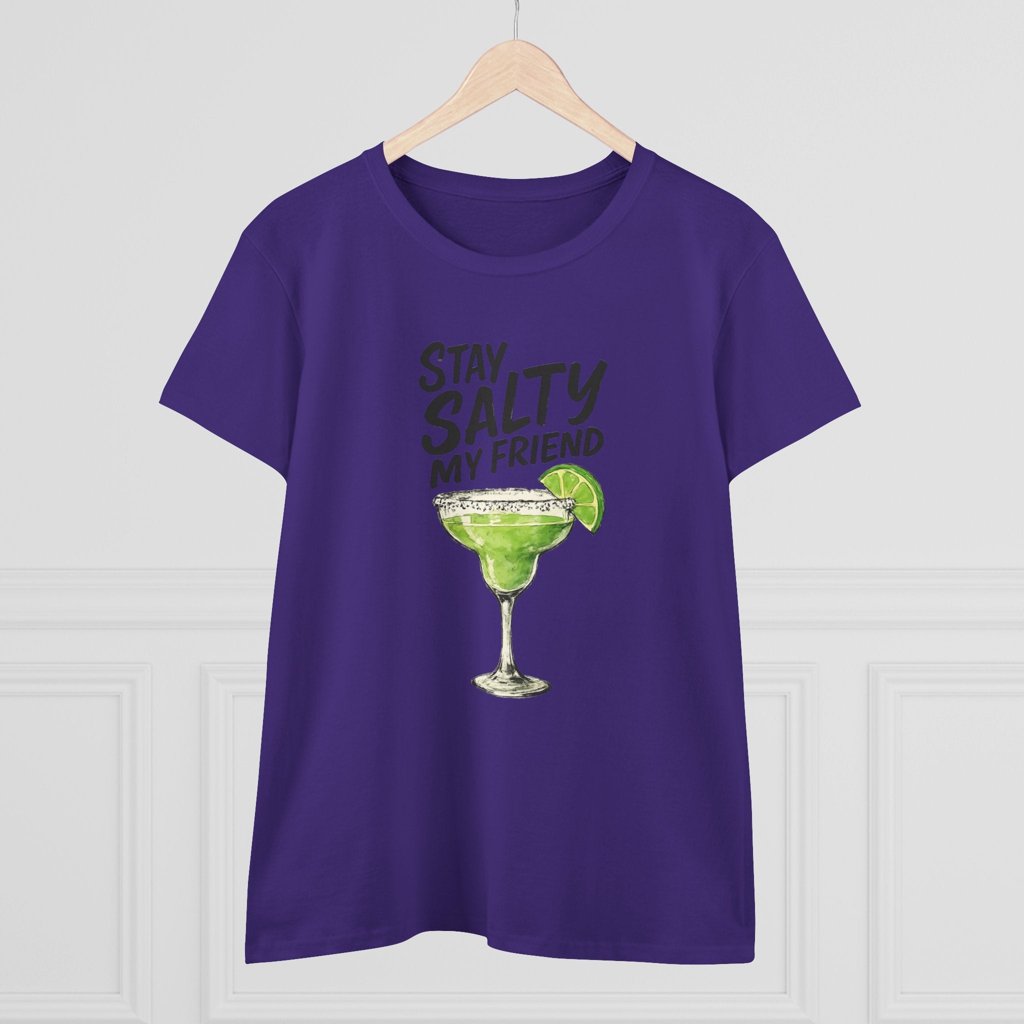 Stay Salty My Friend Margarita Cocktail Party Summer Drinks, Graphic Tee, Beach Vibes Shirt, Summer Vacation Top, Gift for Her,