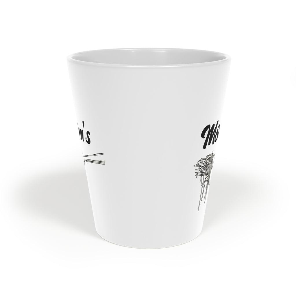 Moms spaghetti lyrics rap Stylish Latte Mug, Fun Coffee Cup, Gift for Coffee Lovers, Unique Decor, Tea Mug, Perfect for Birthdays
