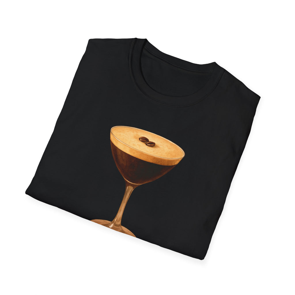 Espresso martini Coffee drink Lover's Unisex T-Shirt - Perfect Gift for Baristas, Coffee Enthusiasts, Birthday, Holidays, Casual Wear