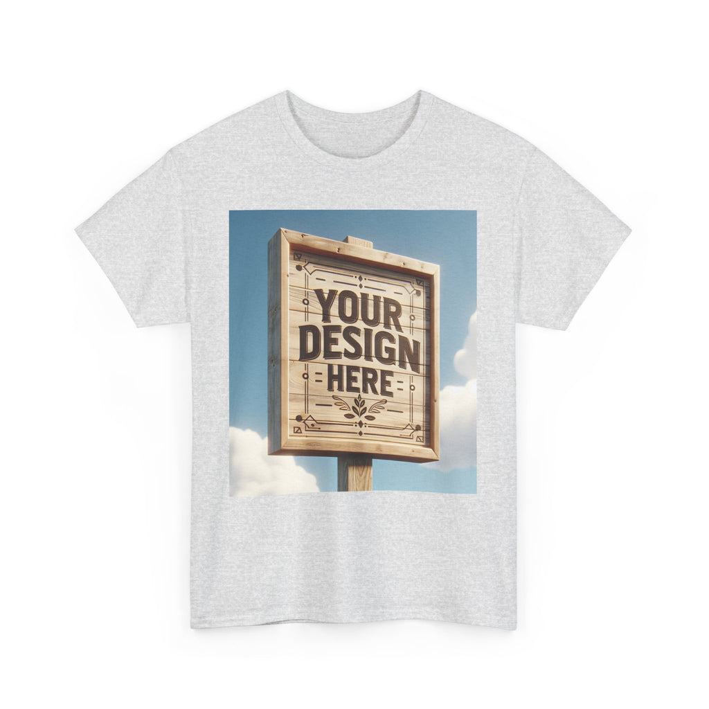 Customizable Tee Design Your Own Shirt Unisex Heavy Cotton Tee