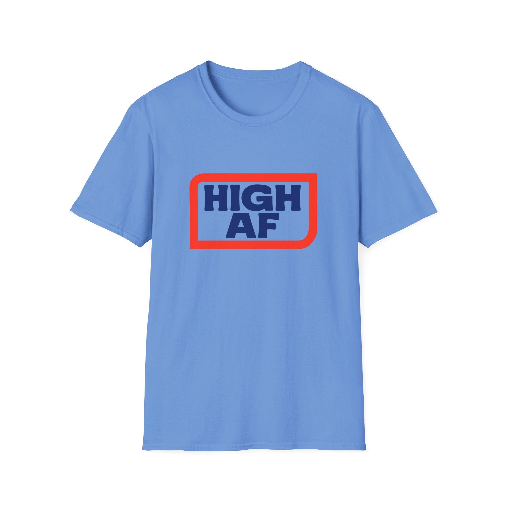 High AF Vibes Unisex T-Shirt - Perfect Smokers Gift FLOWER LOVERS