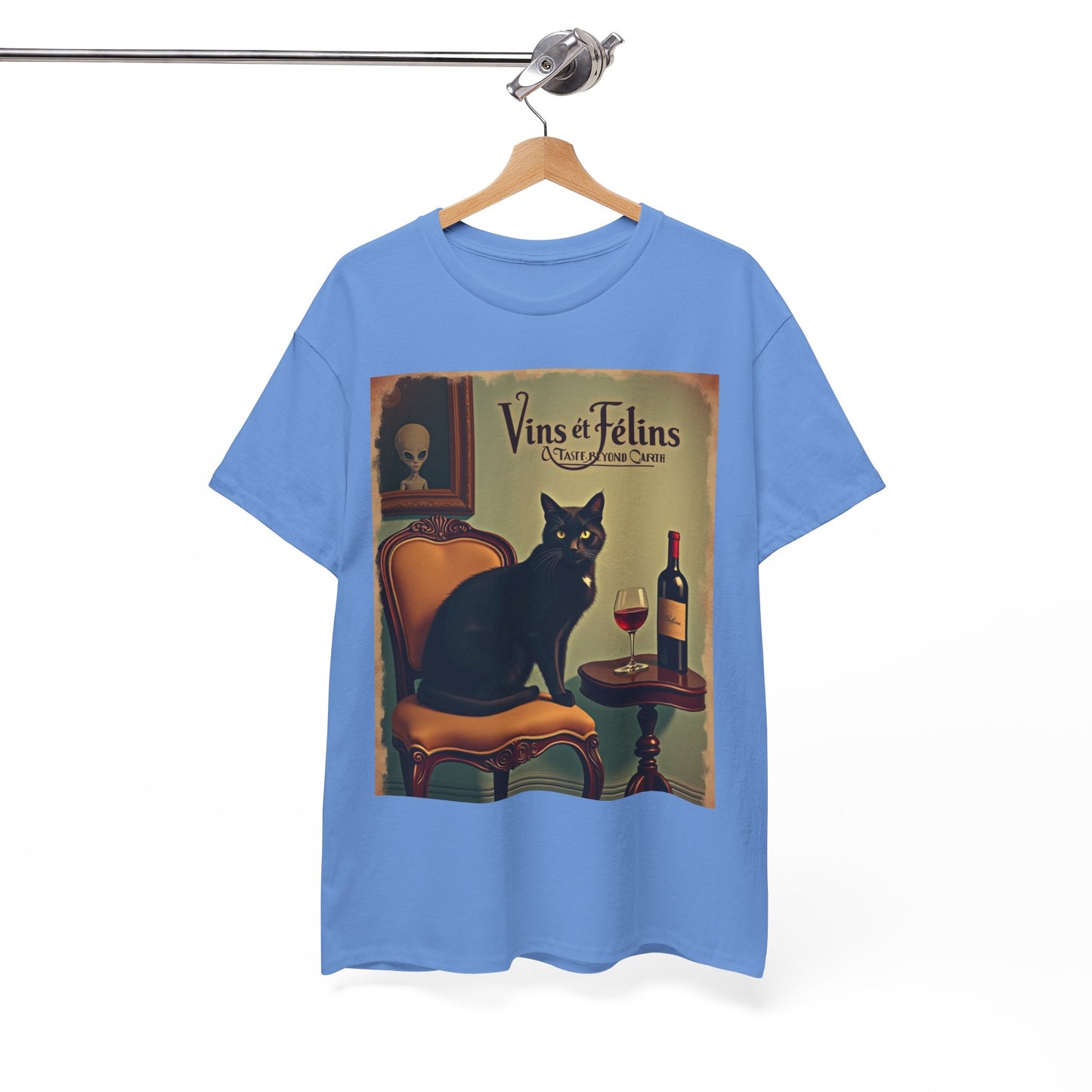 French Wine Kitty Tee