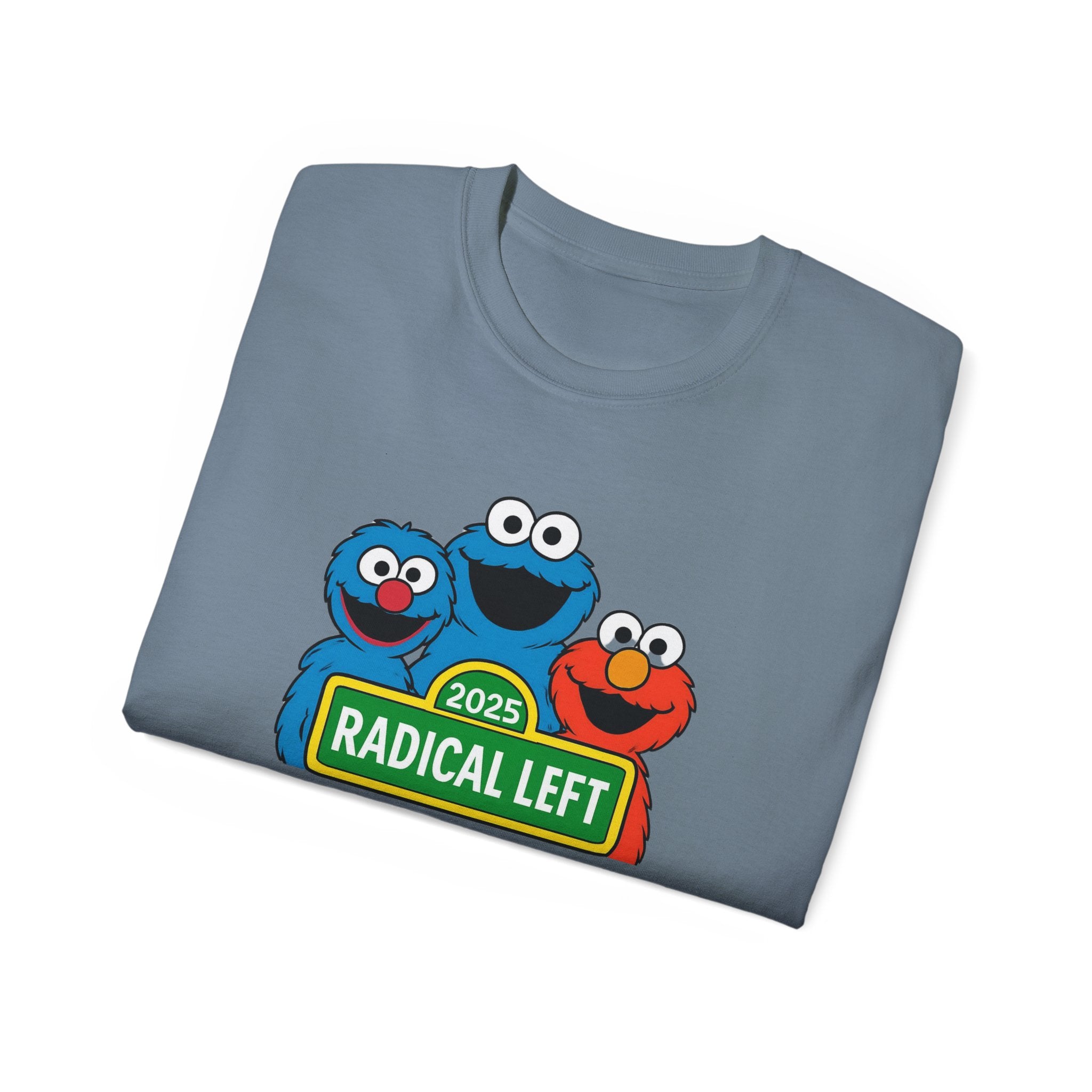 Muppets Sarcasm Tee, Leftist T-Shirt, Radical Humor Shirt, Unisex Cotton Top, Funny Puppet Gift