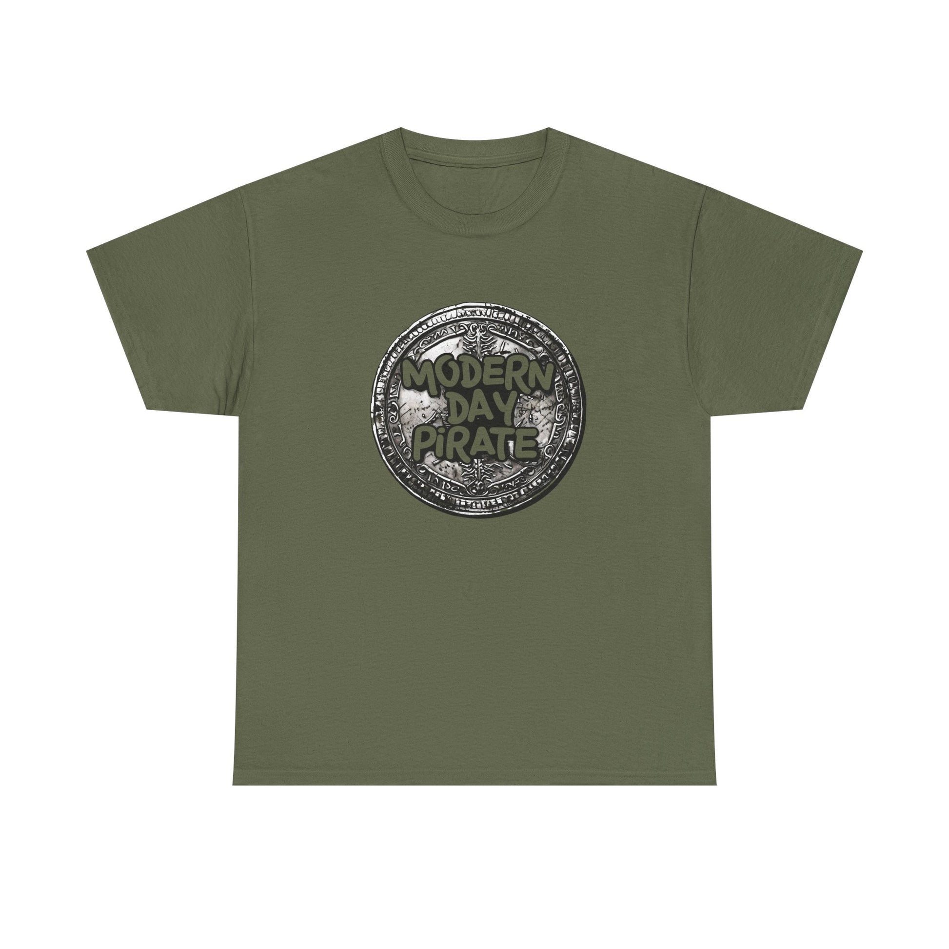 Metal Detecting Pirate Unisex Tee, History Buffs Coin Collector Shirt, Adventure T-Shirt, Pirate Lover Gift, Treasure Hunter Top