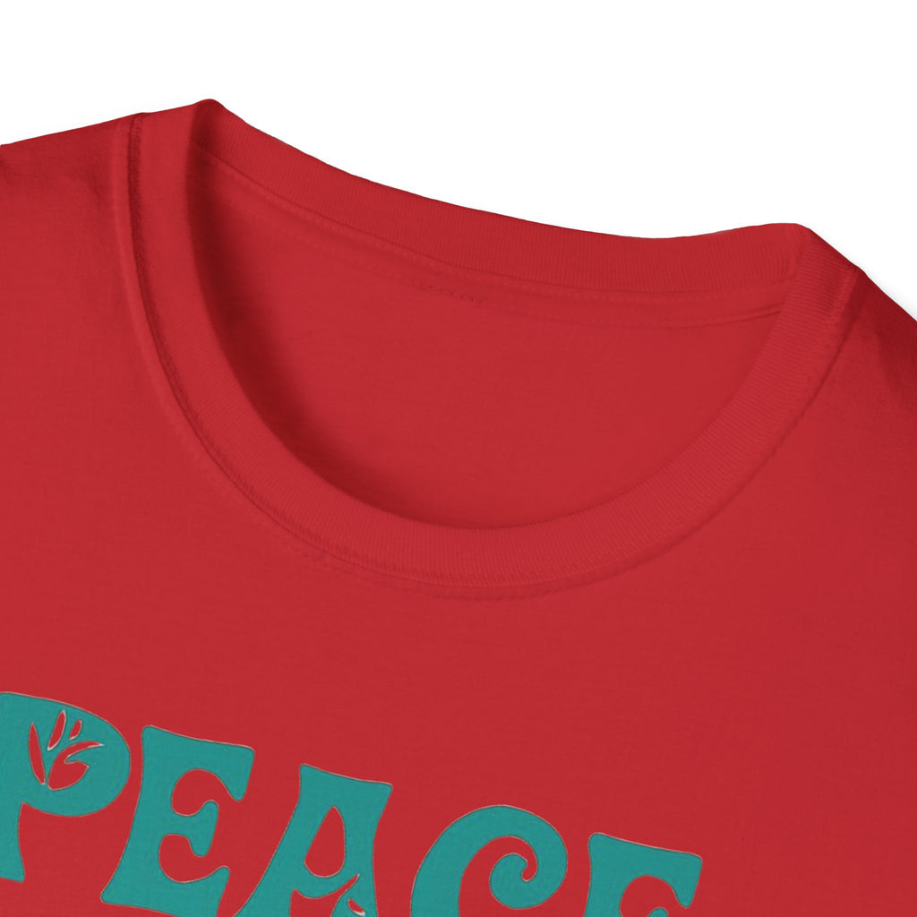 Peace, Love, and Lobster Rolls T-Shirt | Unisex Softstyle Tee for Seafood Lovers, Casual Summer Wear, Beach Days, Gifts, BBQs