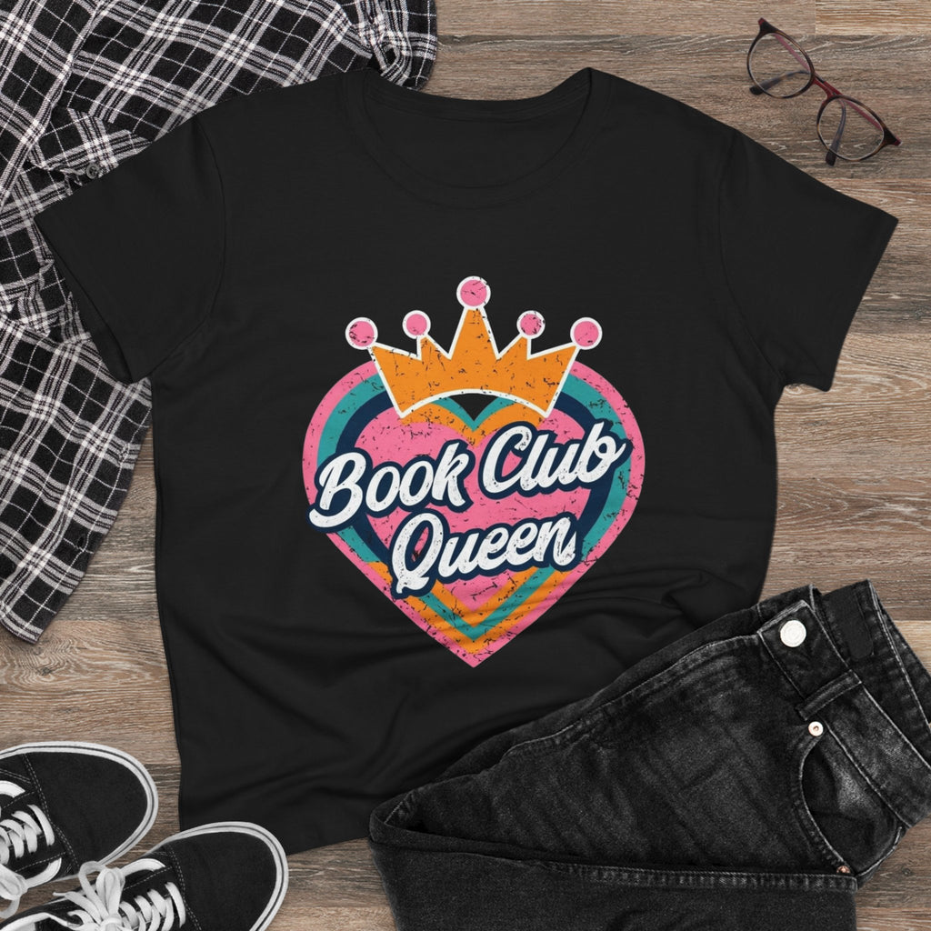 Book Club Queen Women's Tee - Perfect T-Shirt for Book Lovers, Great Gift for Readers, Cozy Casual Apparel, Ideal for Book Club [...]