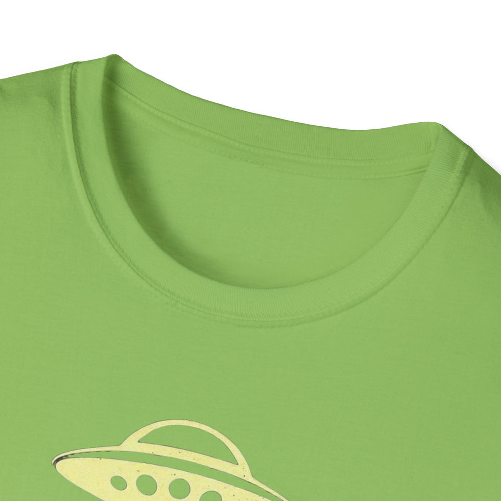 UFO Alien Anti Trump Protest Softstyle T-Shirt, Political Activist Tee, Social Justice Shirt, Protester Gift, Activism Apparel