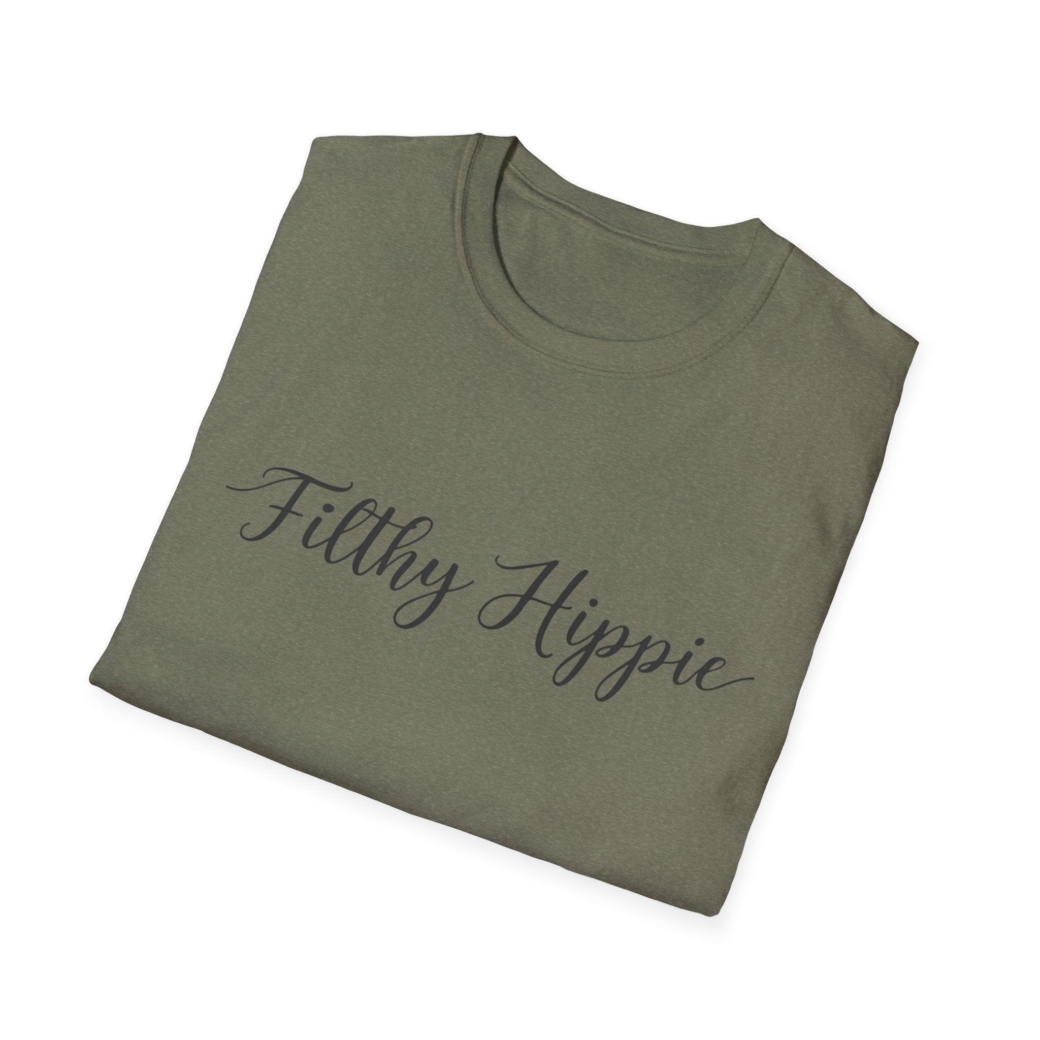 Filthy Hippie T-Shirt — Funny Liberal Political Gift