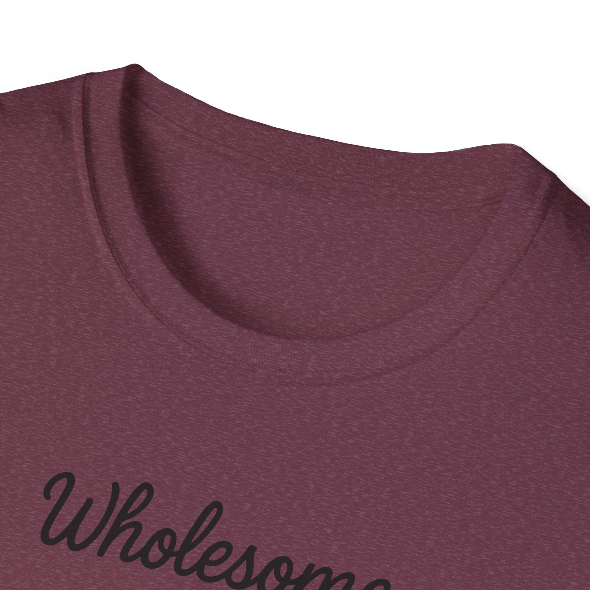 Wholesome AF Unisex T-Shirt, Positive Vibes Tee, Comfortable Graphic Shirt, Men's Women's Casual Top, Funny Quote Apparel