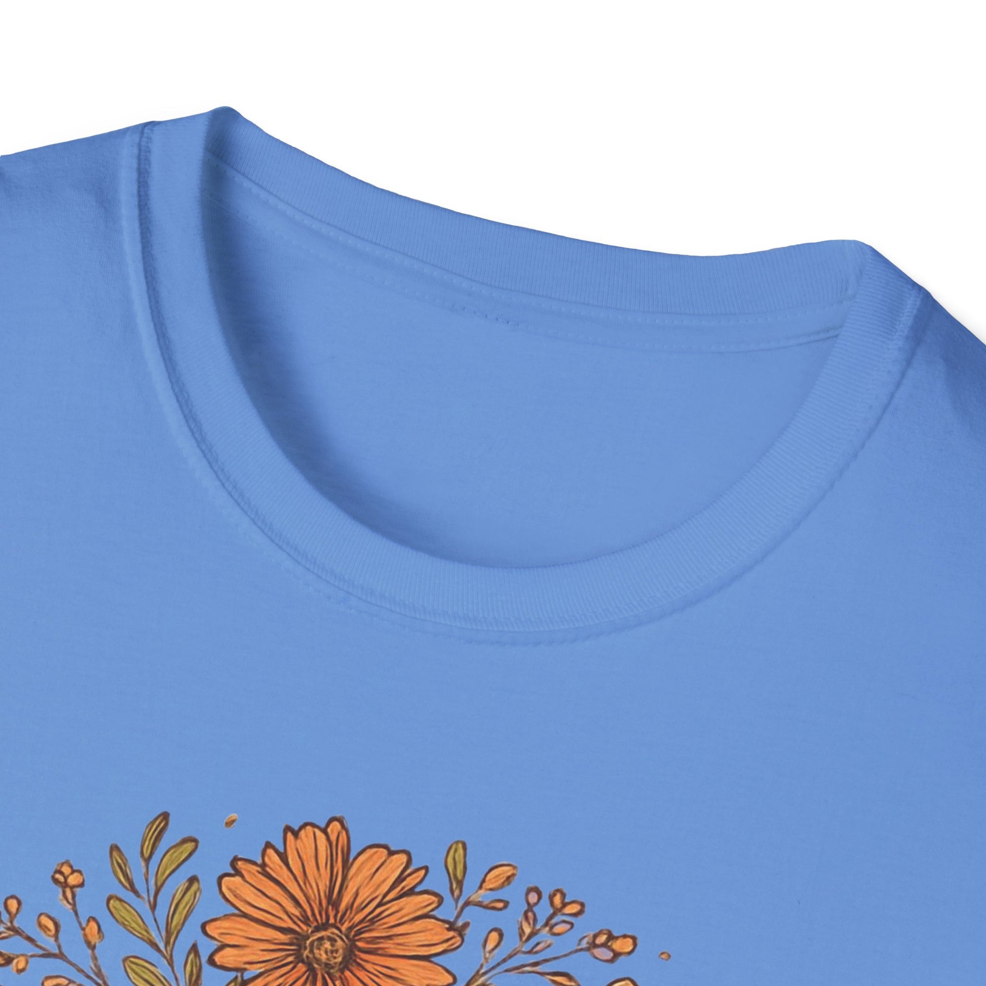 Be Hippy Happy T-Shirt, Boho Tee, Groovy Shirt, Positive Vibes Top, Unisex T Shirt for Men and Women, Be Hippy Be Happy Design