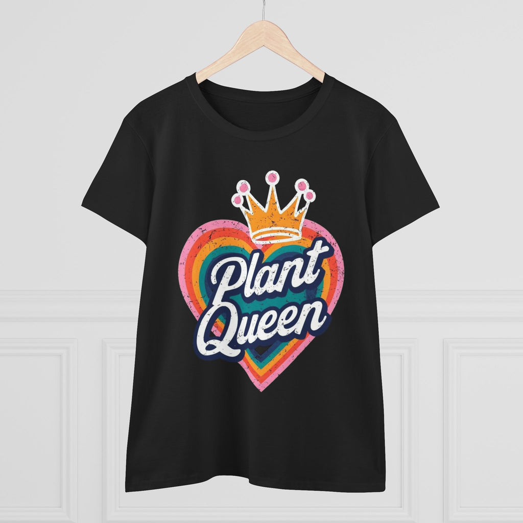 BoHo Plant Queen Women vintage Tee, Gardening Flowers Shirt, Plant Lover Gift, Botanical Graphic Top, Earthy Vibes T-Shirt