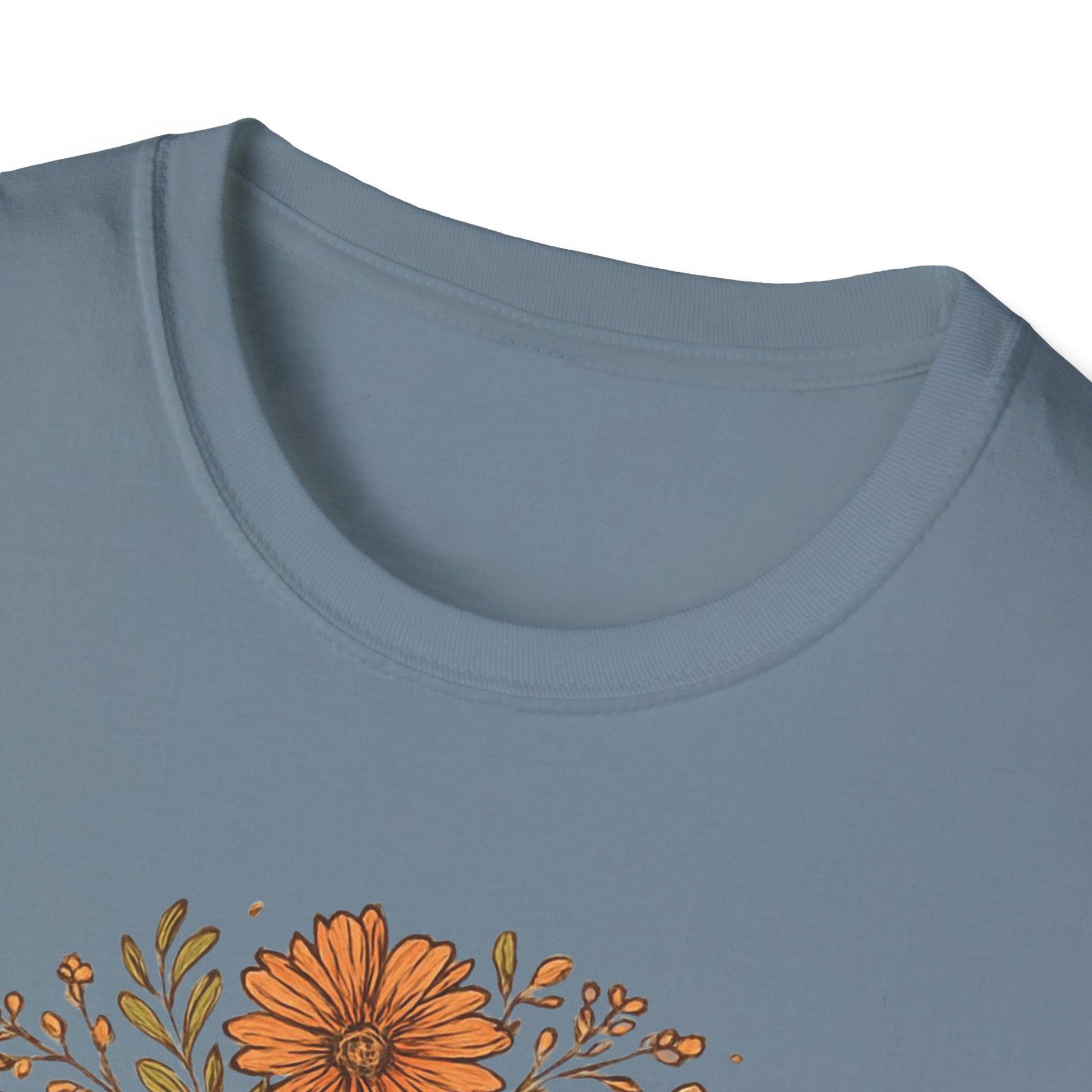 Be Hippy Happy T-Shirt, Boho Tee, Groovy Shirt, Positive Vibes Top, Unisex T Shirt for Men and Women, Be Hippy Be Happy Design