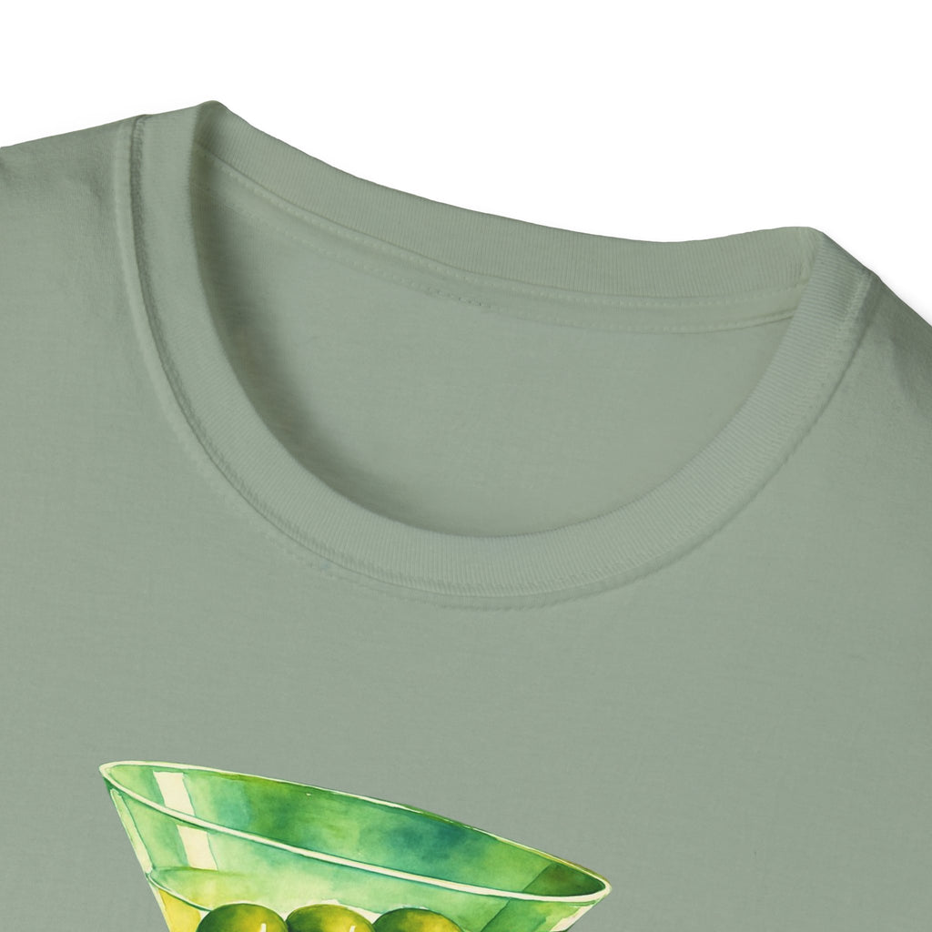 Martini Graphic T-Shirt | Unisex Softstyle Tee | Perfect for Cocktail Lovers, Parties, and Unique Gift Idea, Birthday, Summer Fun gift