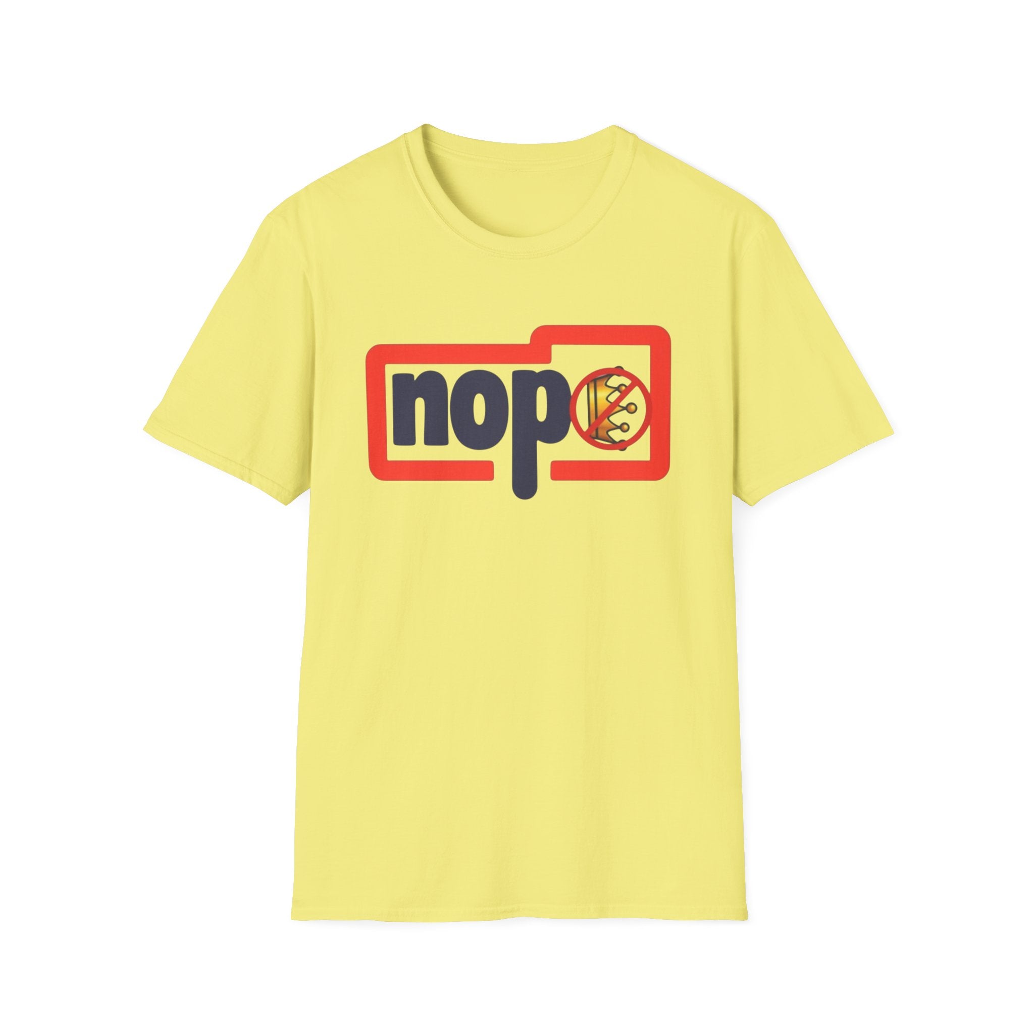 Unisex T-Shirt Nope No Kings Anti Trump Activists Gift Crown unisex