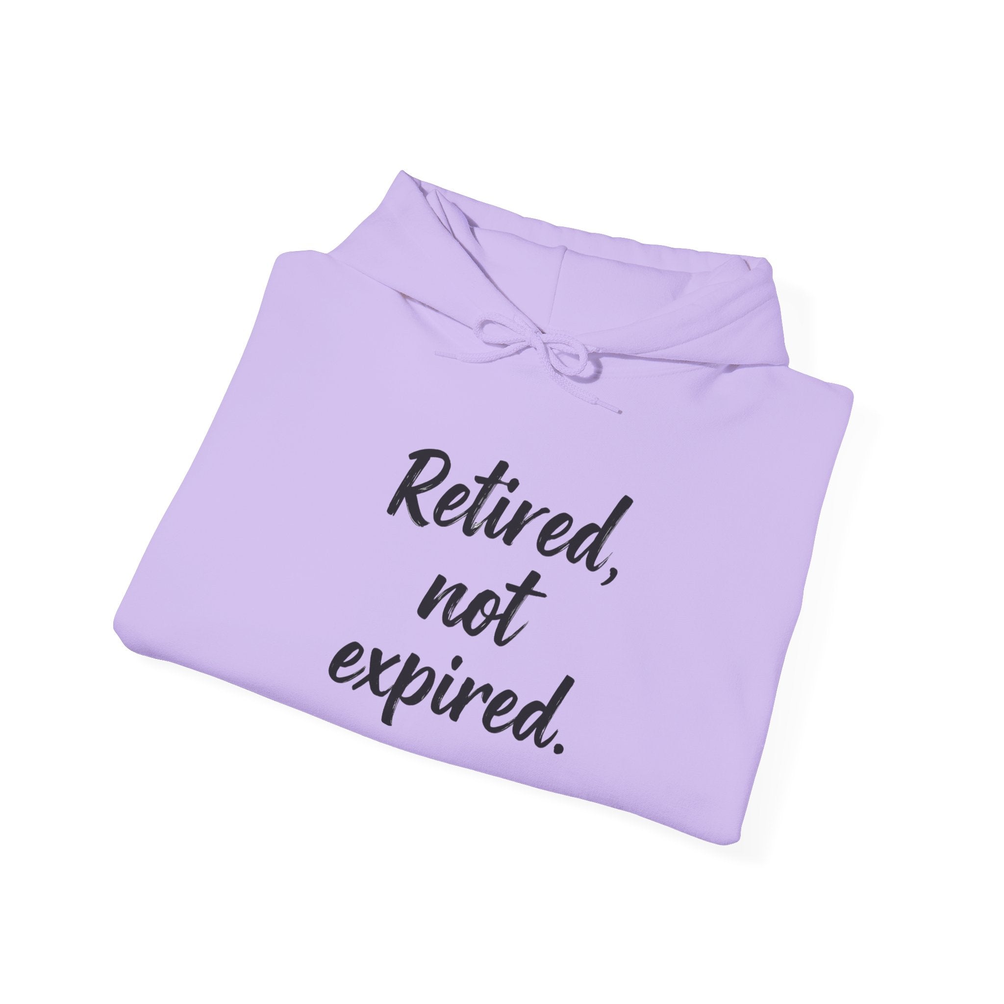 Retired Not Expired Funny Retirement Gift Heavy Blend Hoodie, Adventure Before Dementia, Retired Hooded Sweatshirt, Retirement Gift
