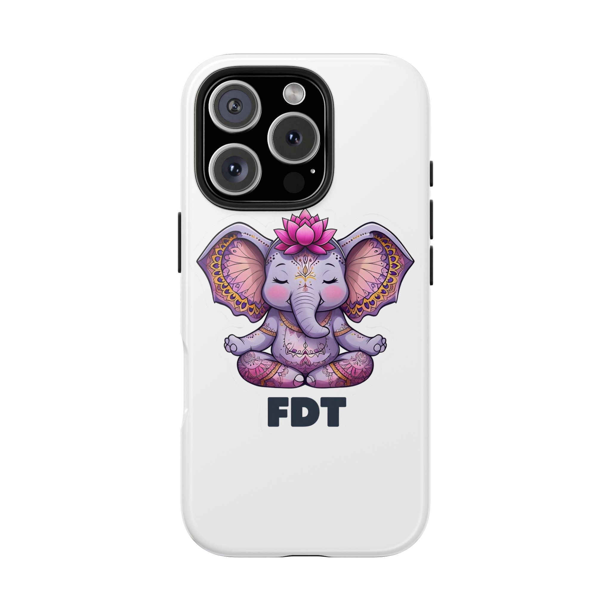 Tough Phone Cases, FDT Anti Trump protest, Anti Trump phone cover, Protest slogan case, elephant cell phone protection, Political statement
