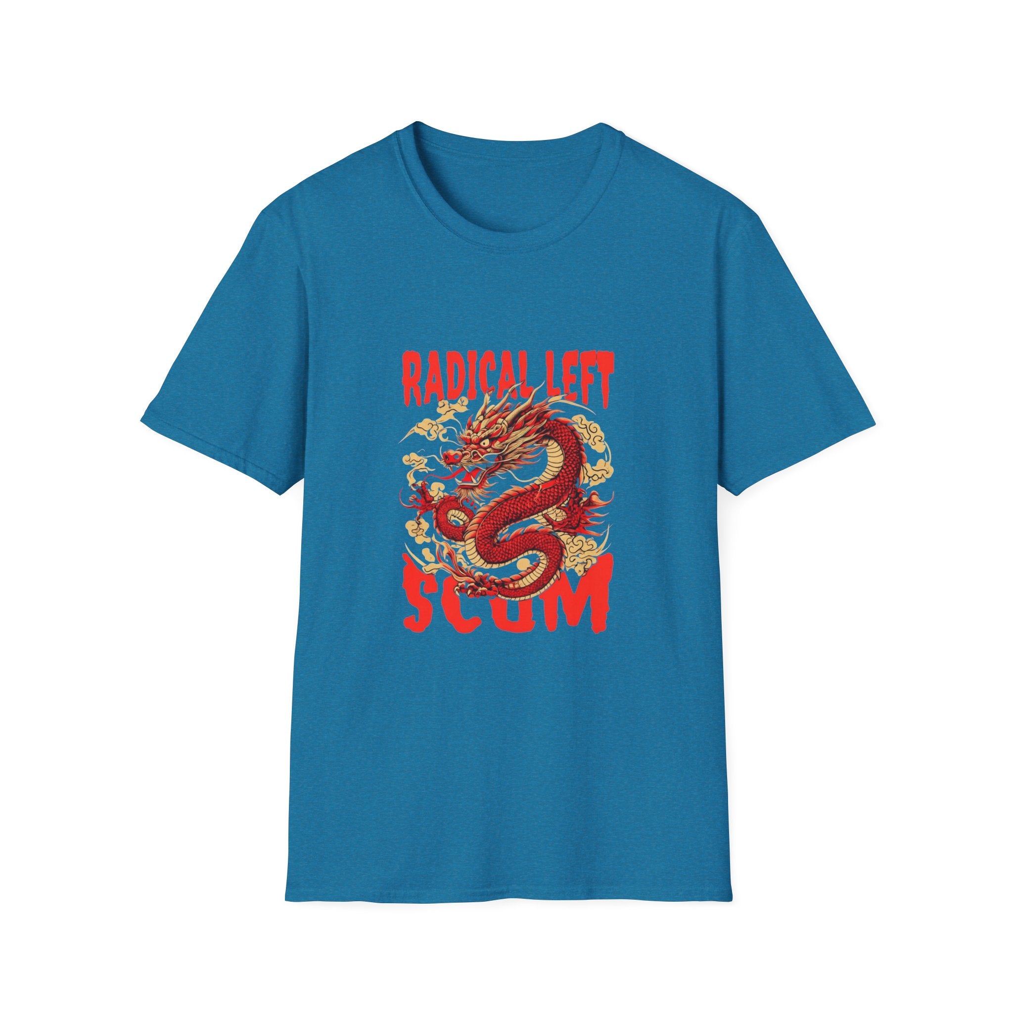 Radical Left Scum Dragon T-Shirt — Anti‑Trump Political Tee