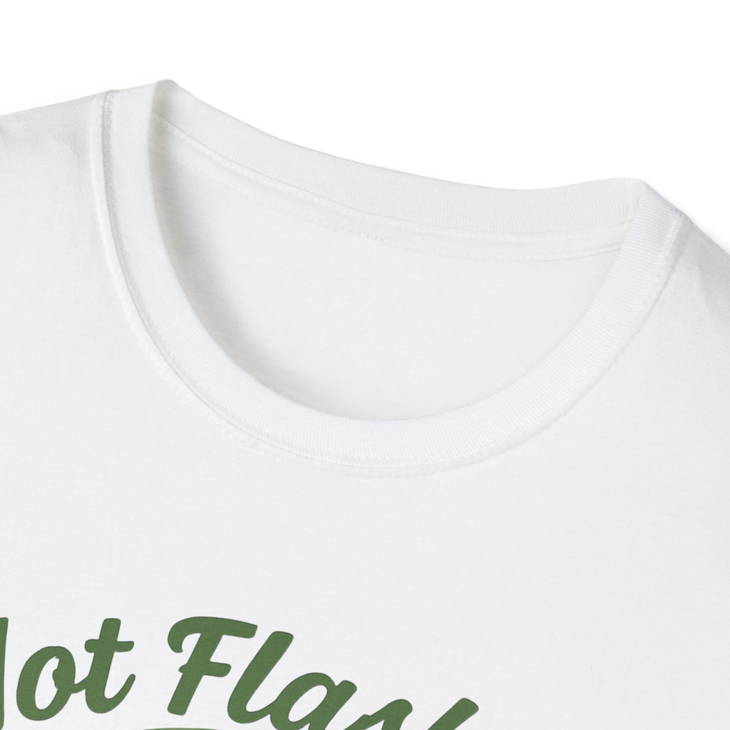 Menopause Life Change Gifts for Her Unisex Softstyle T-Shirt, Hot Flashes Cold Heart, Funny Menopausal Shirt, Gift for Women, Comfortable