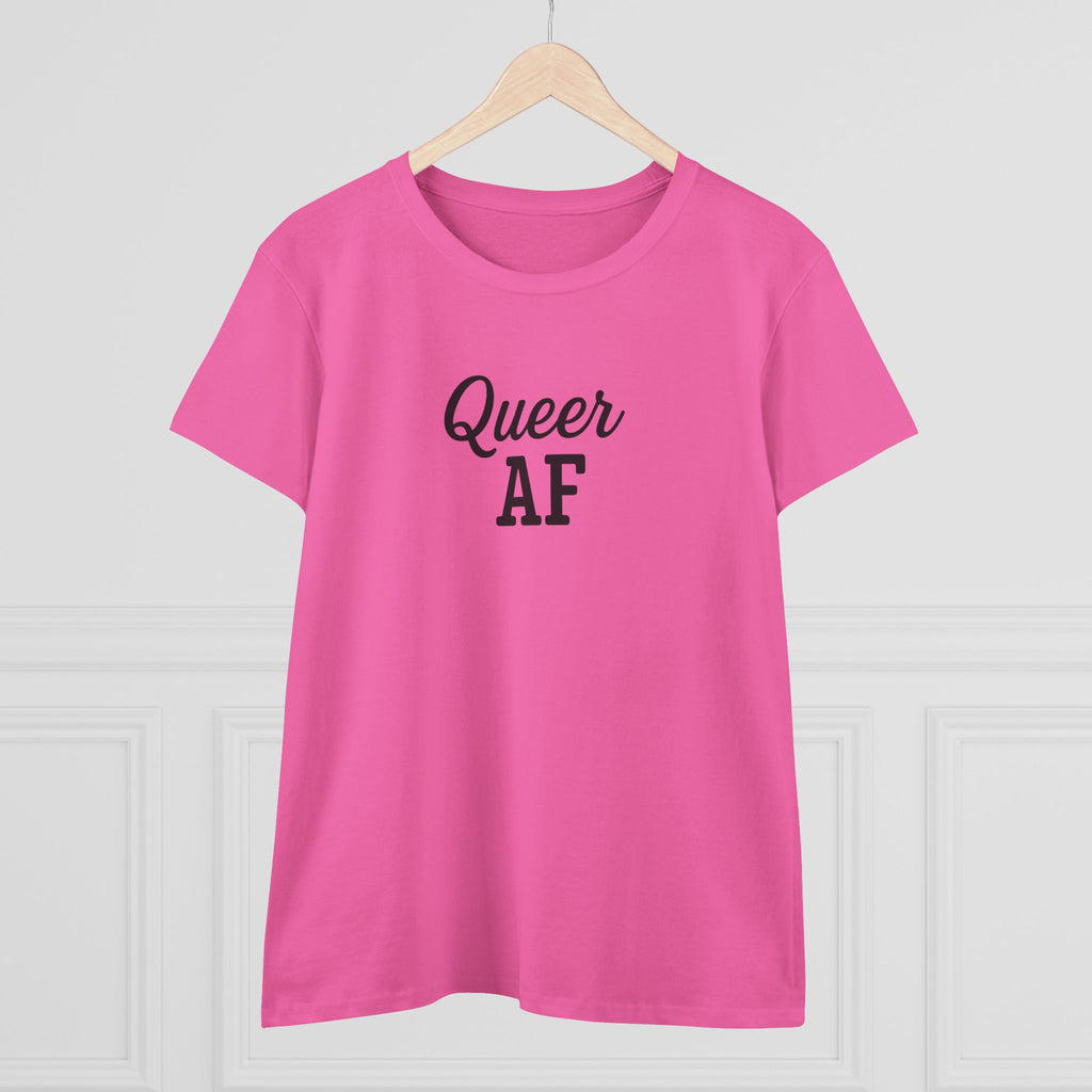 Queer AF LGBTQ Gay rights design, Gay Pride Shirt, Lesbian T-shirt, Equality Top, LGBTQ+ Graphic Tee activists equal rights