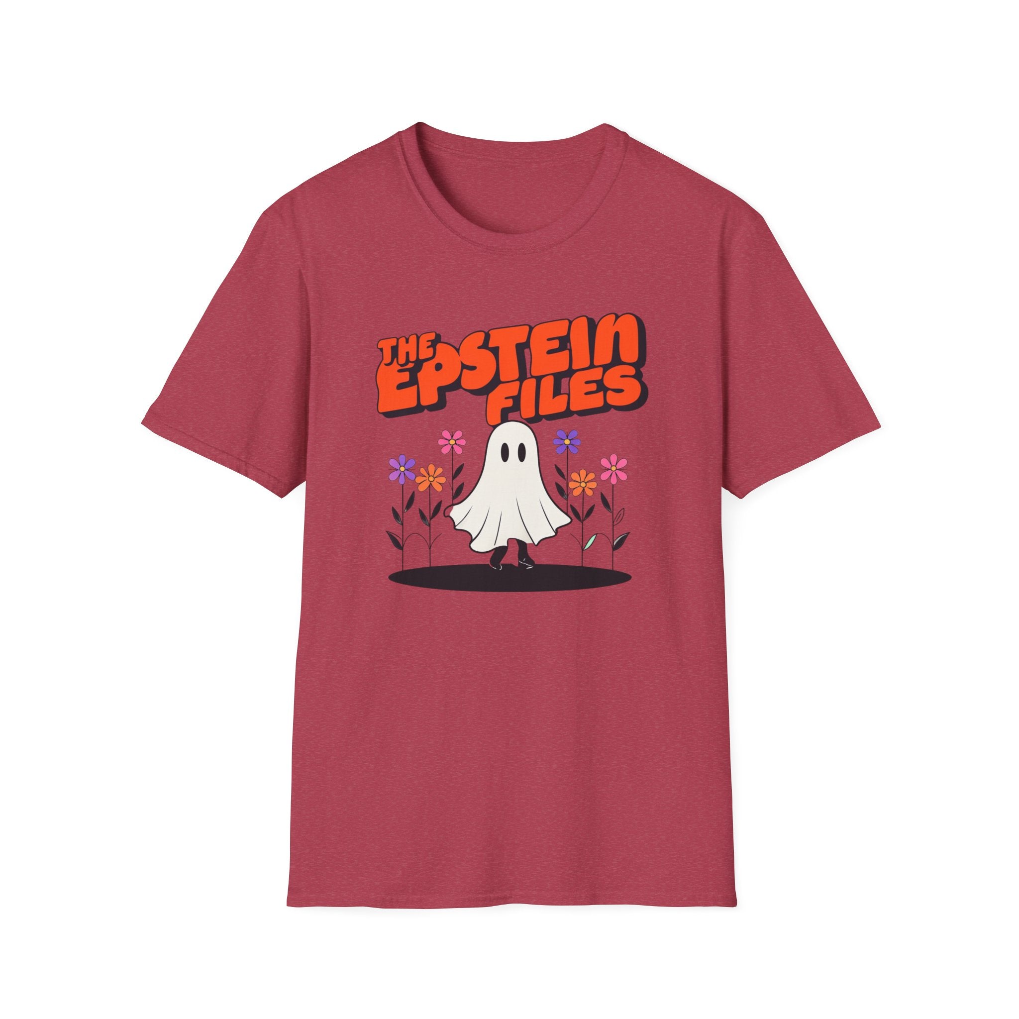 Ghost Political Halloween Unisex T-Shirt, Epstein Files Ghost Anti Trump Tee, Protest Shirt, Funny Political Gift, Conspiracy Theory Tee