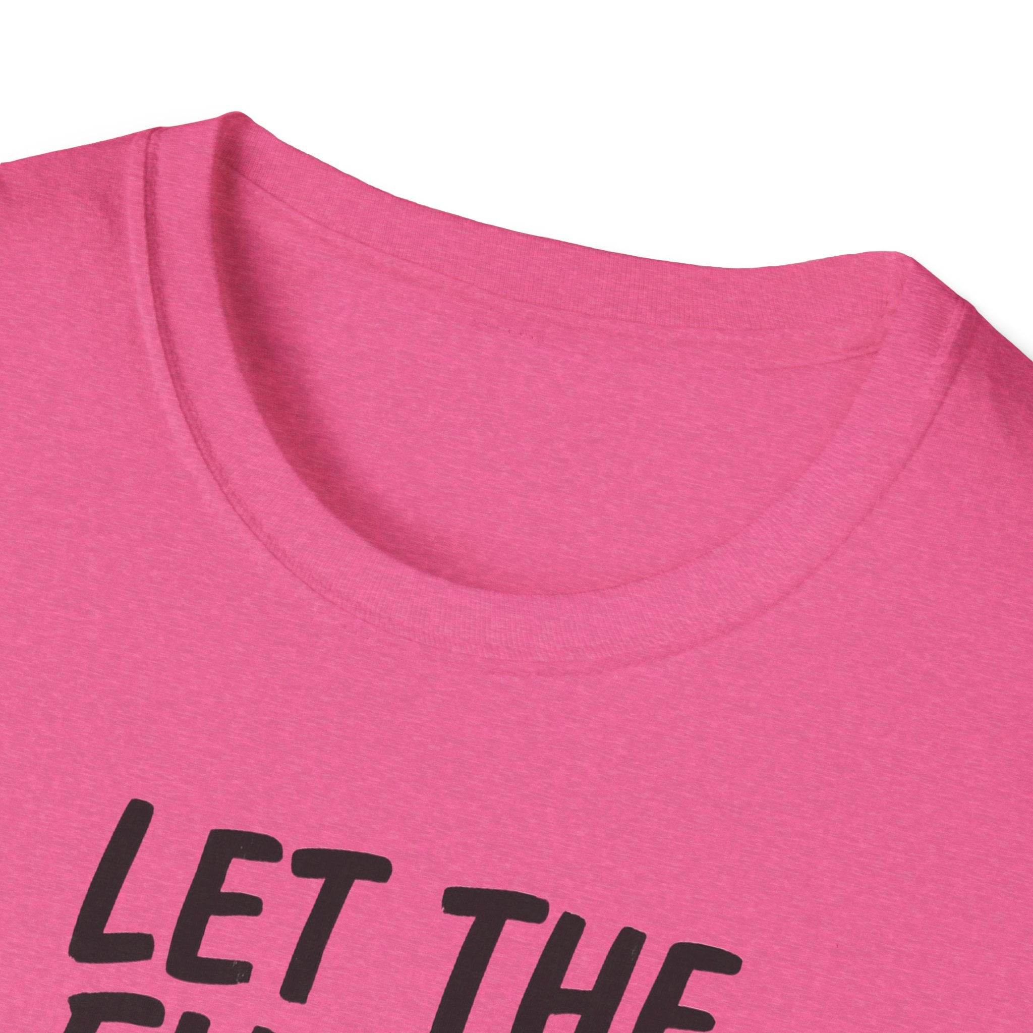 Let the Fun Be Gin Tee, Gin Cocktail Party T-Shirt, Let the Fun Be Gin Tee, Unisex Drinking Shirt, Softstyle Alcohol Top, Mixology Gift
