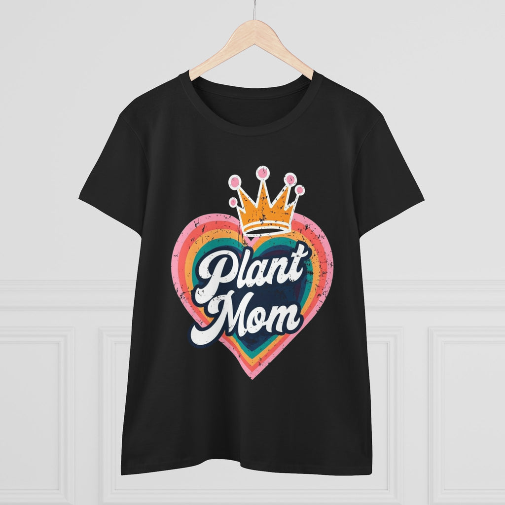 Plant Mom Cotton Tee - Perfect Gift for Plant Lovers, Women's Graphic Shirt, Casual Wear, Eco-Friendly Fashion, Birthday Gift garden
