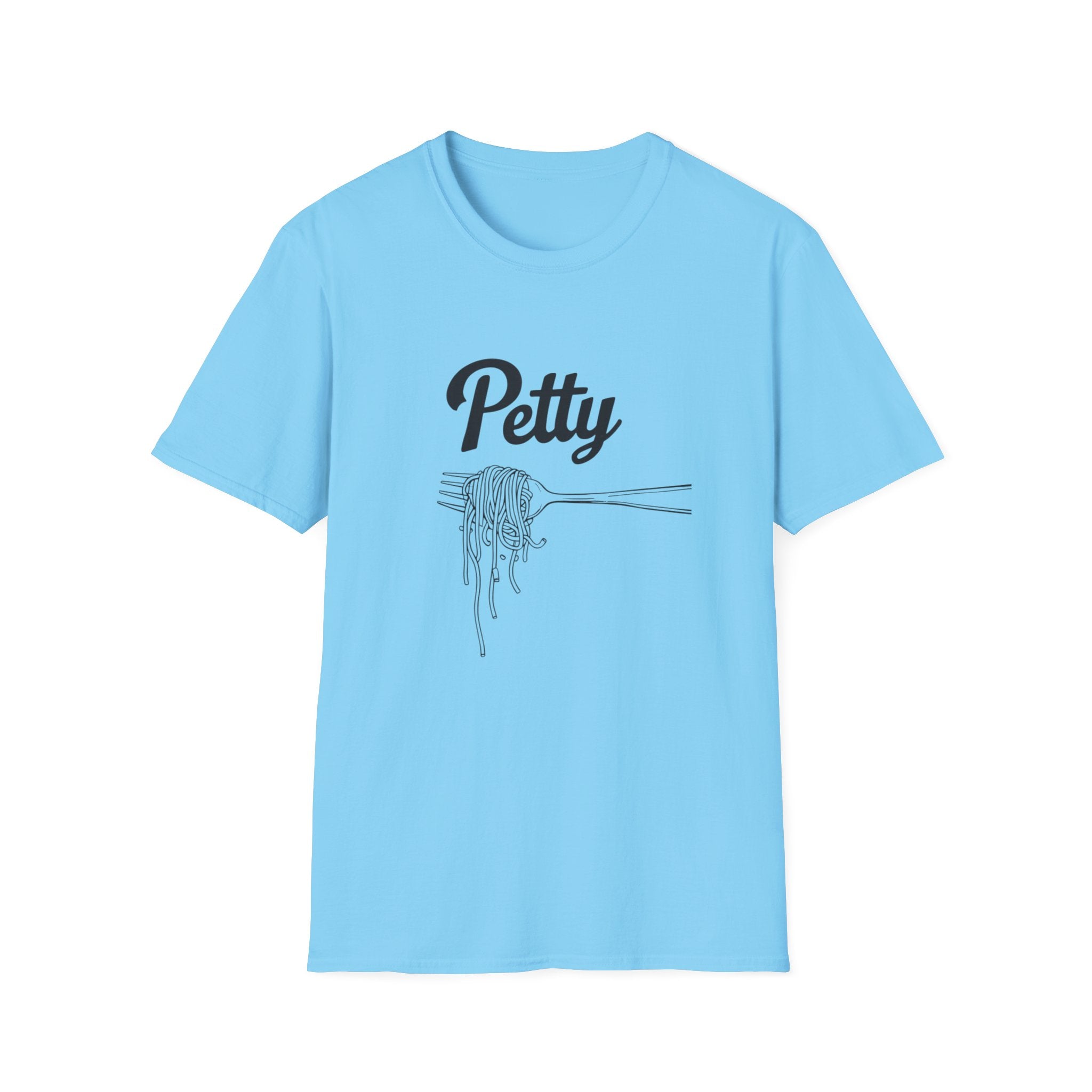 Petty spaghetti Humor Unisex T-Shirt, Funny Graphic Tee, Comfy Casual Wear, Gift for Friends, Quirky Statement Shirt