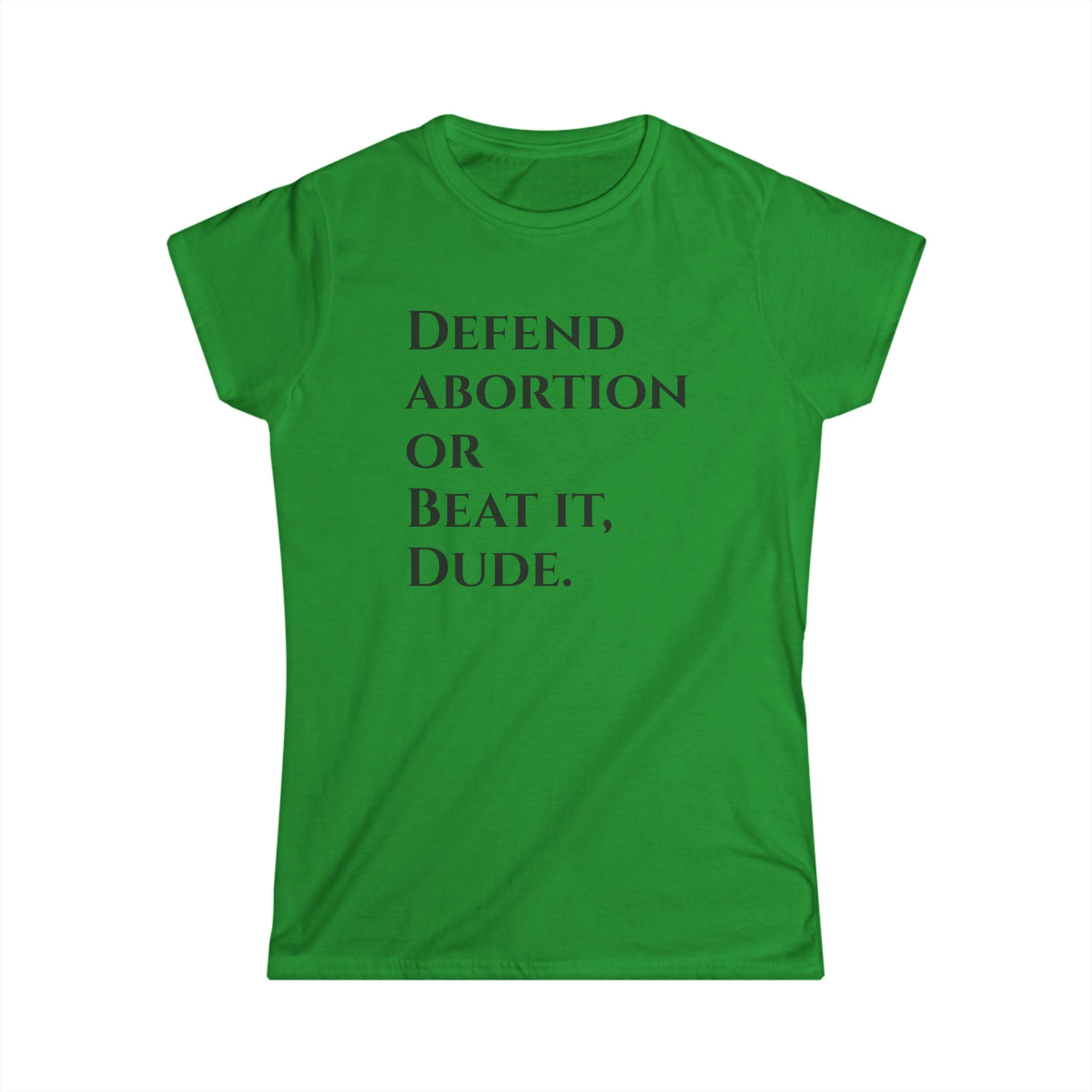 Defend abortion Feminist Protest Tee, Women's Rights T-Shirt, Abortion Rights Gift, Feminism Activist Top, Pro-Choice Apparel
