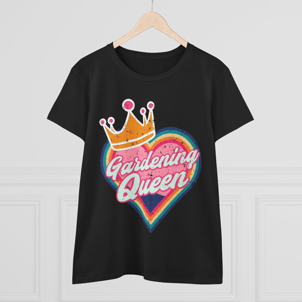 Gardening Queen Cotton Tee, Gardening Shirt, Gift for Gardeners, Summer Fashion, Plant Enthusiast Tee, Eco-Friendly Cotton Tee
