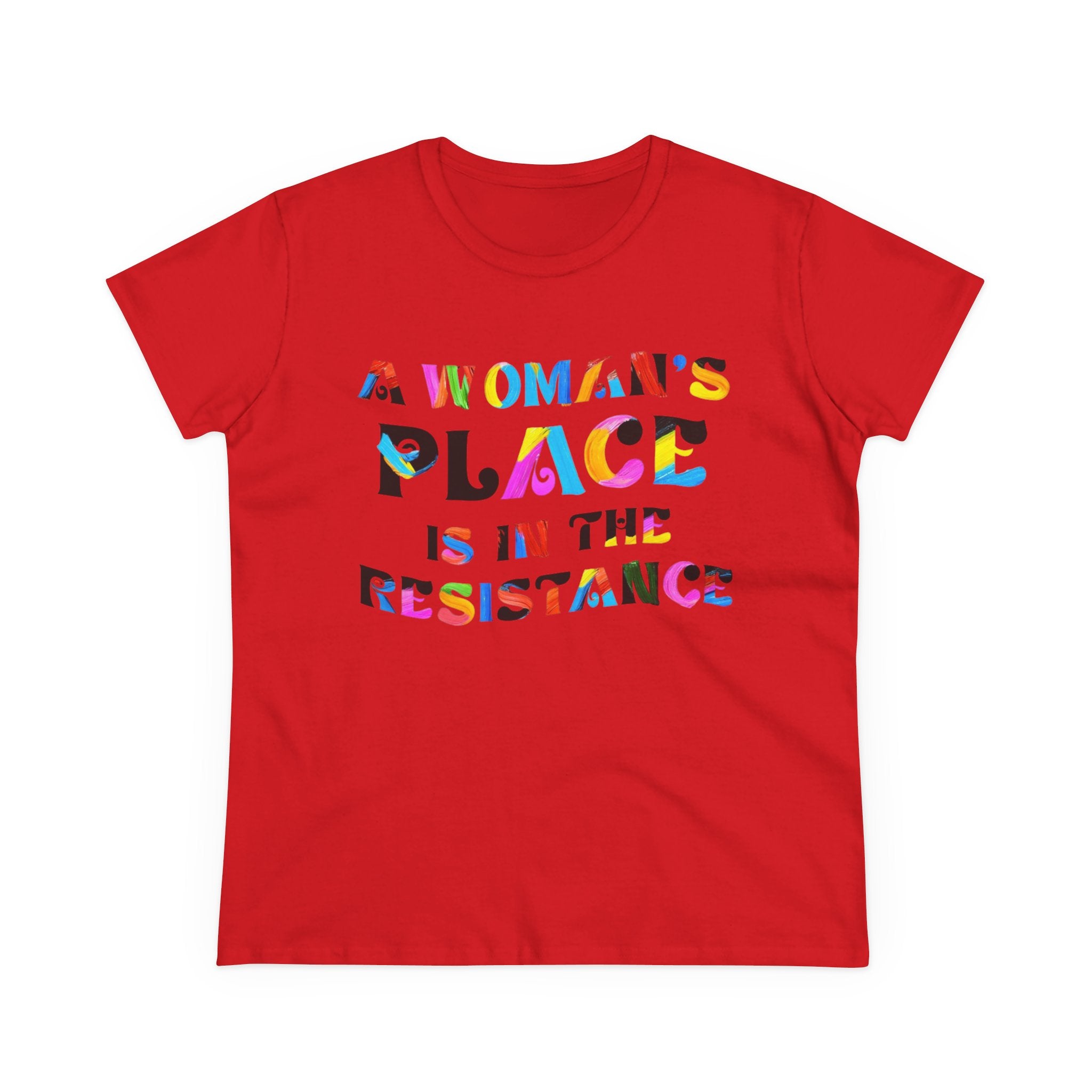 A womans place Feminist Tee, Women's Rights Shirt, Protest Activist Top, Social Justice Clothing, Feminism Tshirt No Kings