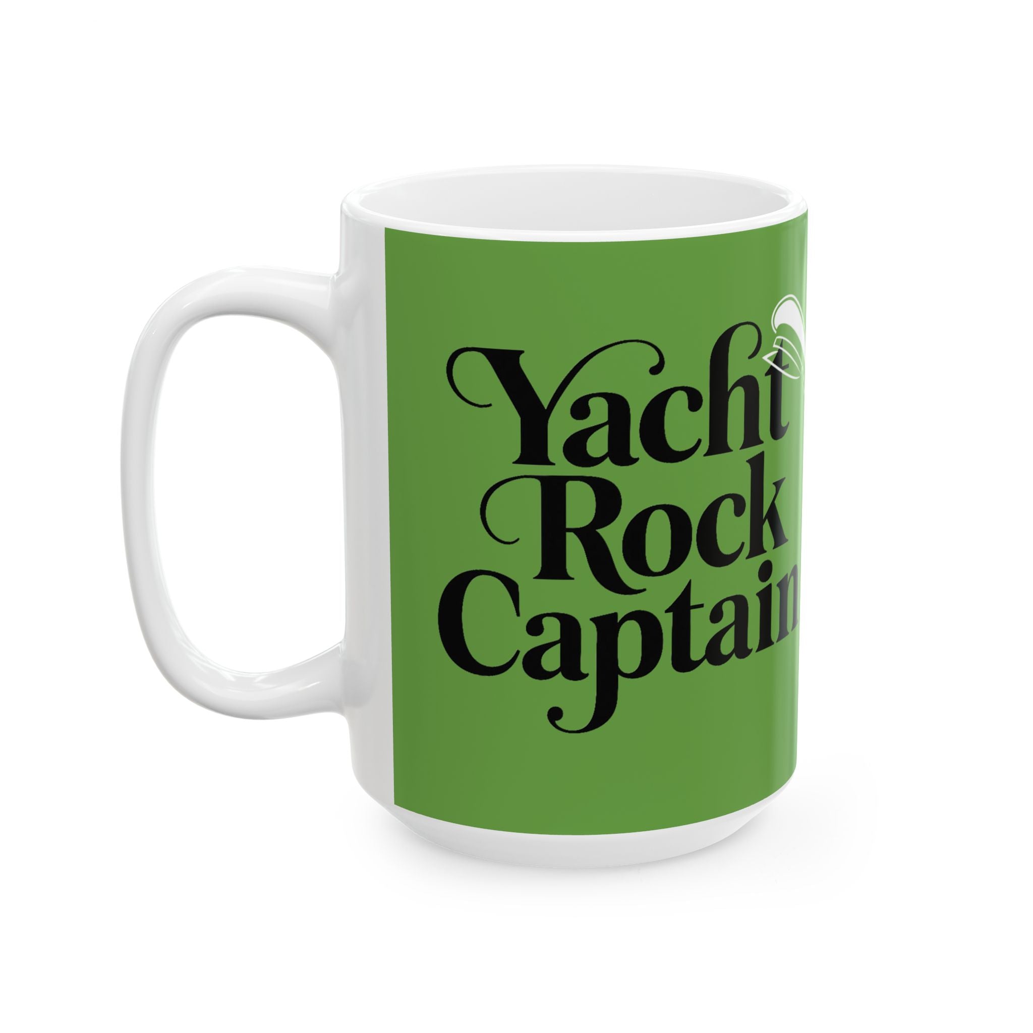 Yacht Rock Captain Ceramic Mug, 70s Music Lovers Gift, Groovy Tunes, Classic Rock Fan, Nautical Theme Cup, Coffee Mug, Tea Cup, Office Desk
