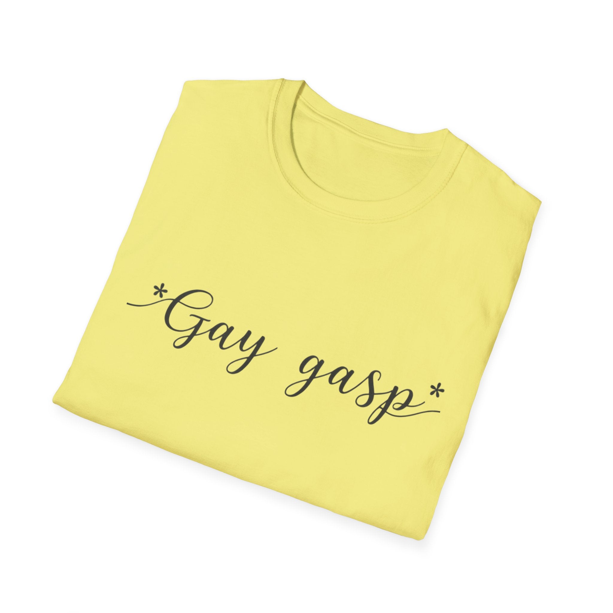Gay Gasp T-Shirt pride gift fun gift