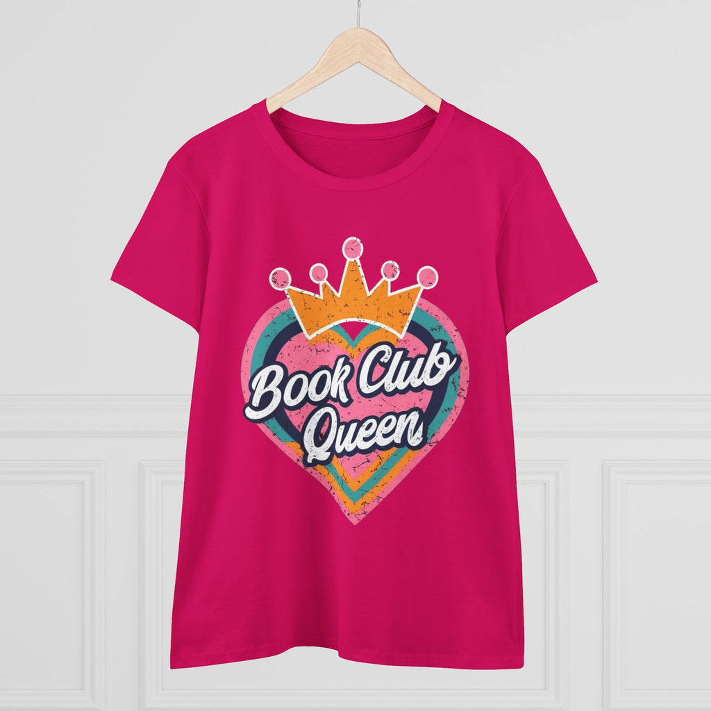 Book Club Queen Women's Tee - Perfect T-Shirt for Book Lovers, Great Gift for Readers, Cozy Casual Apparel, Ideal for Book Club [...]