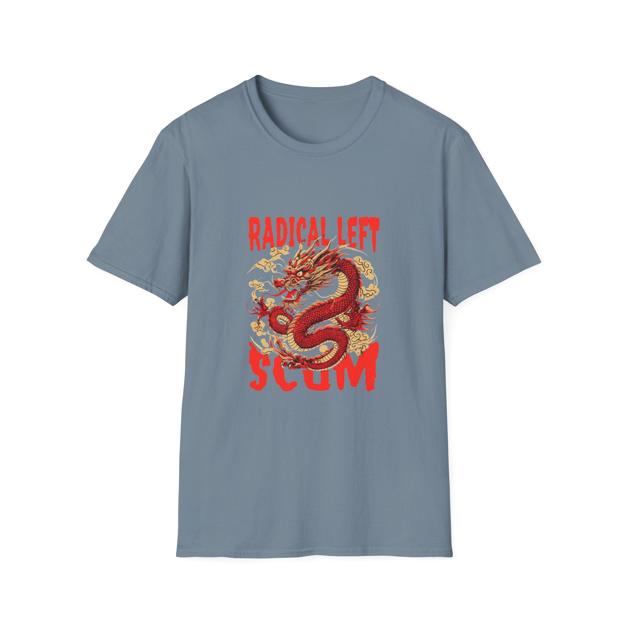 Radical Left Scum Dragon T-Shirt — Anti‑Trump Political Tee