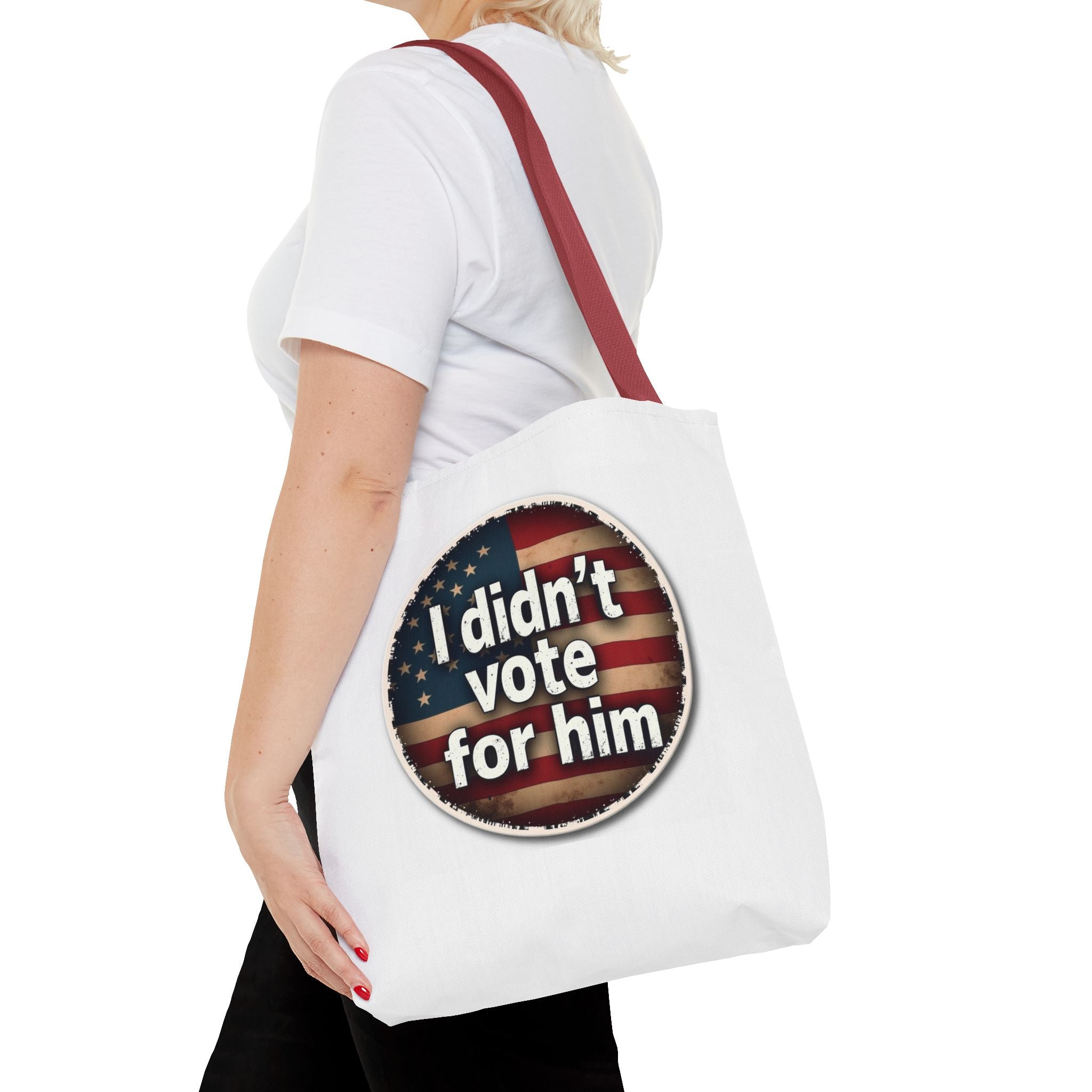 Funny Tote Bag - I Didn't Vote for Him