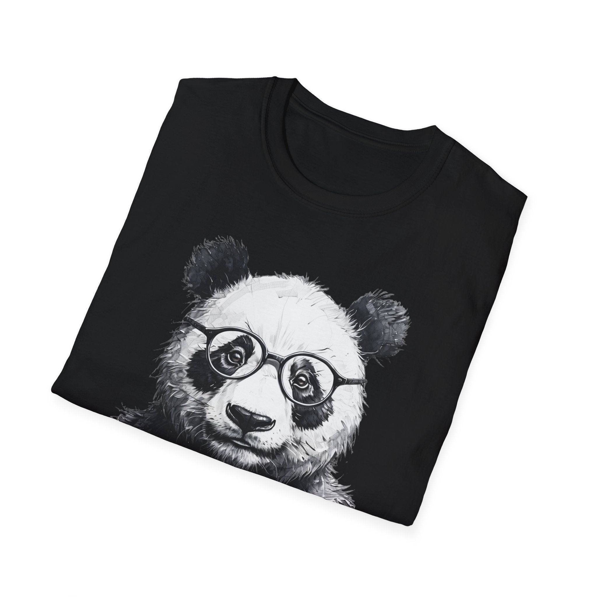 Social Justice Panda Coffee Protest FDT Unisex Softstyle T-Shirt, Anti Trump Activist Tee, Political Statement Shirt
