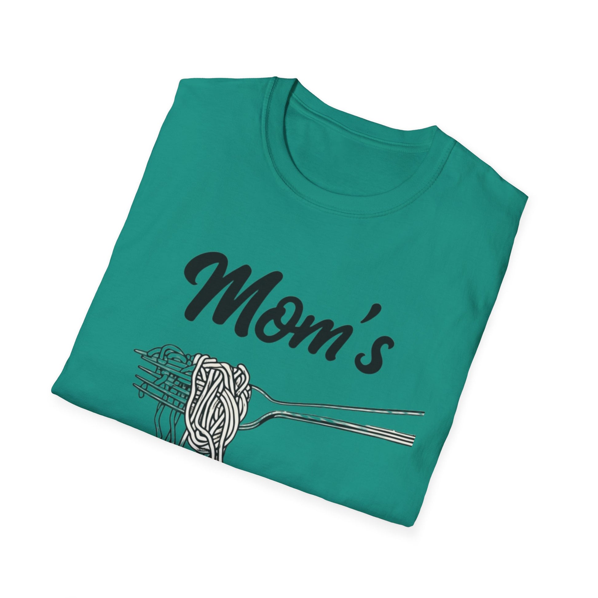 Mom's spaghetti Pasta Love T-Shirt, Gift for Moms, Funny Food Shirt, Family Gathering Top, Casual Wear, Mother's Day Gift rap lyrics