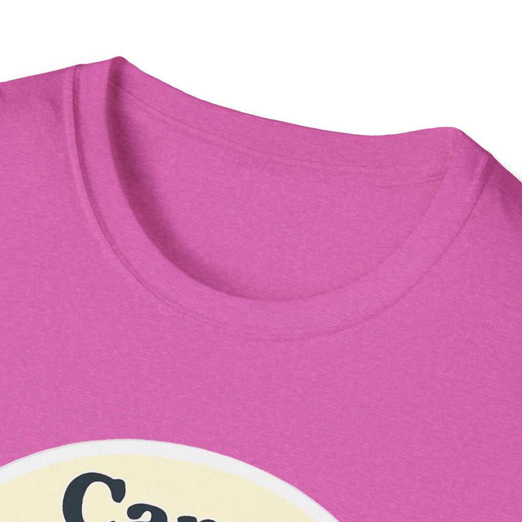 Camp MAGA Rainbow T-Shirt, Carnival Make America Gay Again Pride Tee, LGBTQ Festival Shirt, Unisex Softstyle Top, Patriotic Rainbow Apparel