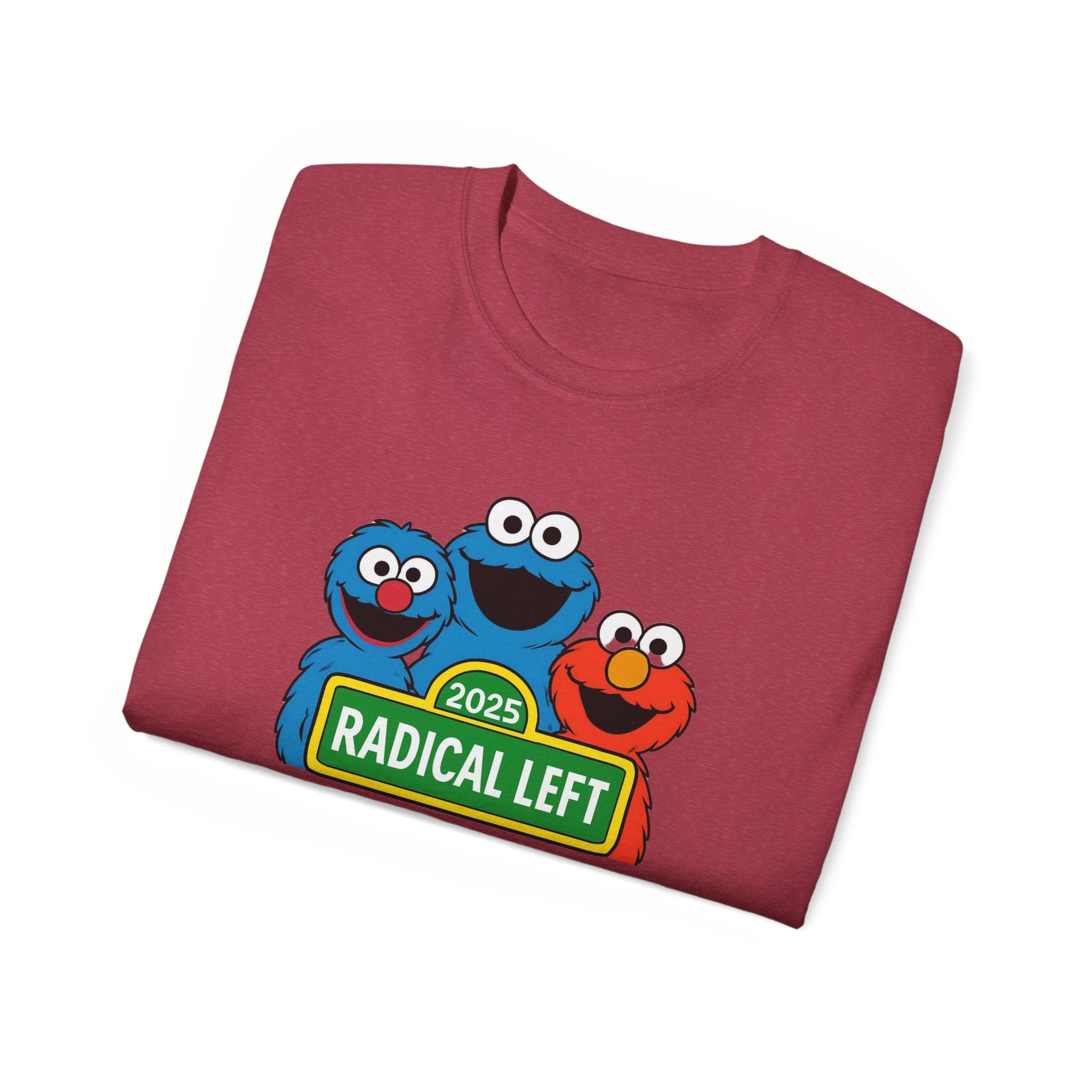 Muppets Sarcasm Tee, Leftist T-Shirt, Radical Humor Shirt, Unisex Cotton Top, Funny Puppet Gift