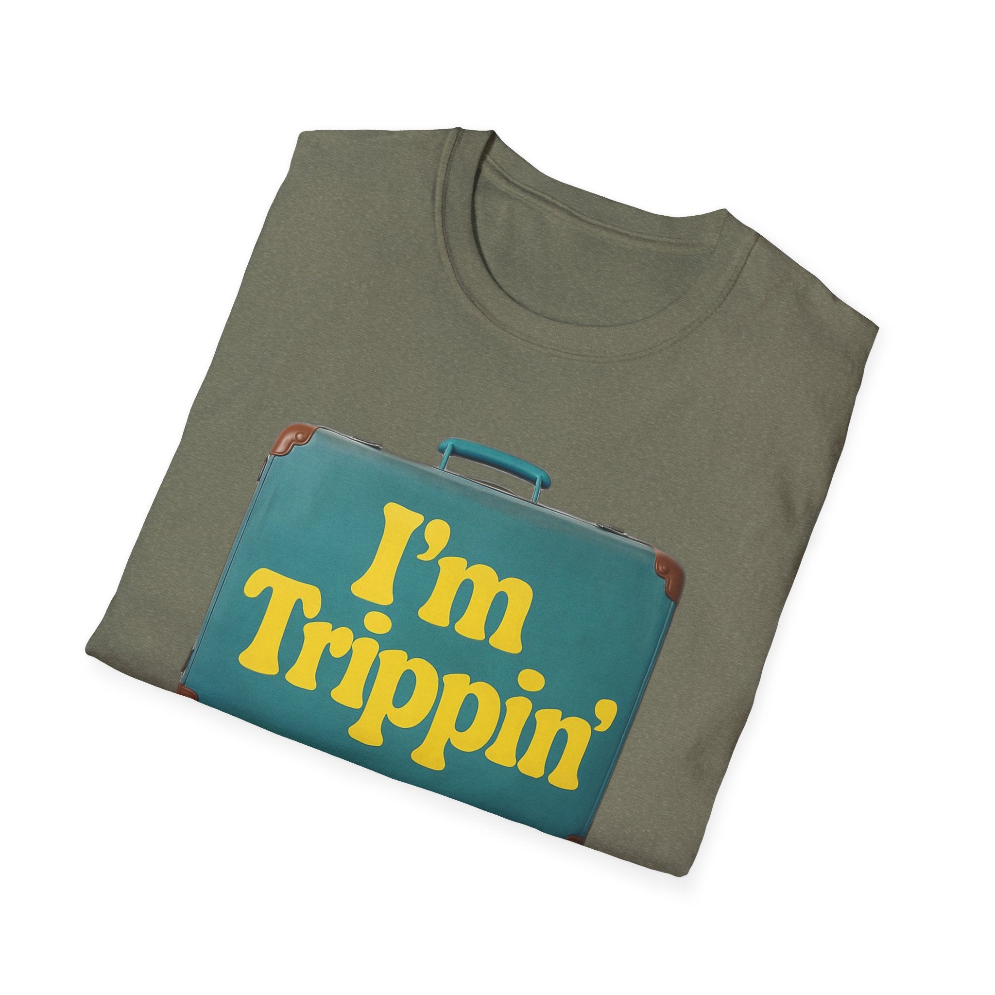 Travel Humor Unisex T-Shirt - "I'm Trippin'"