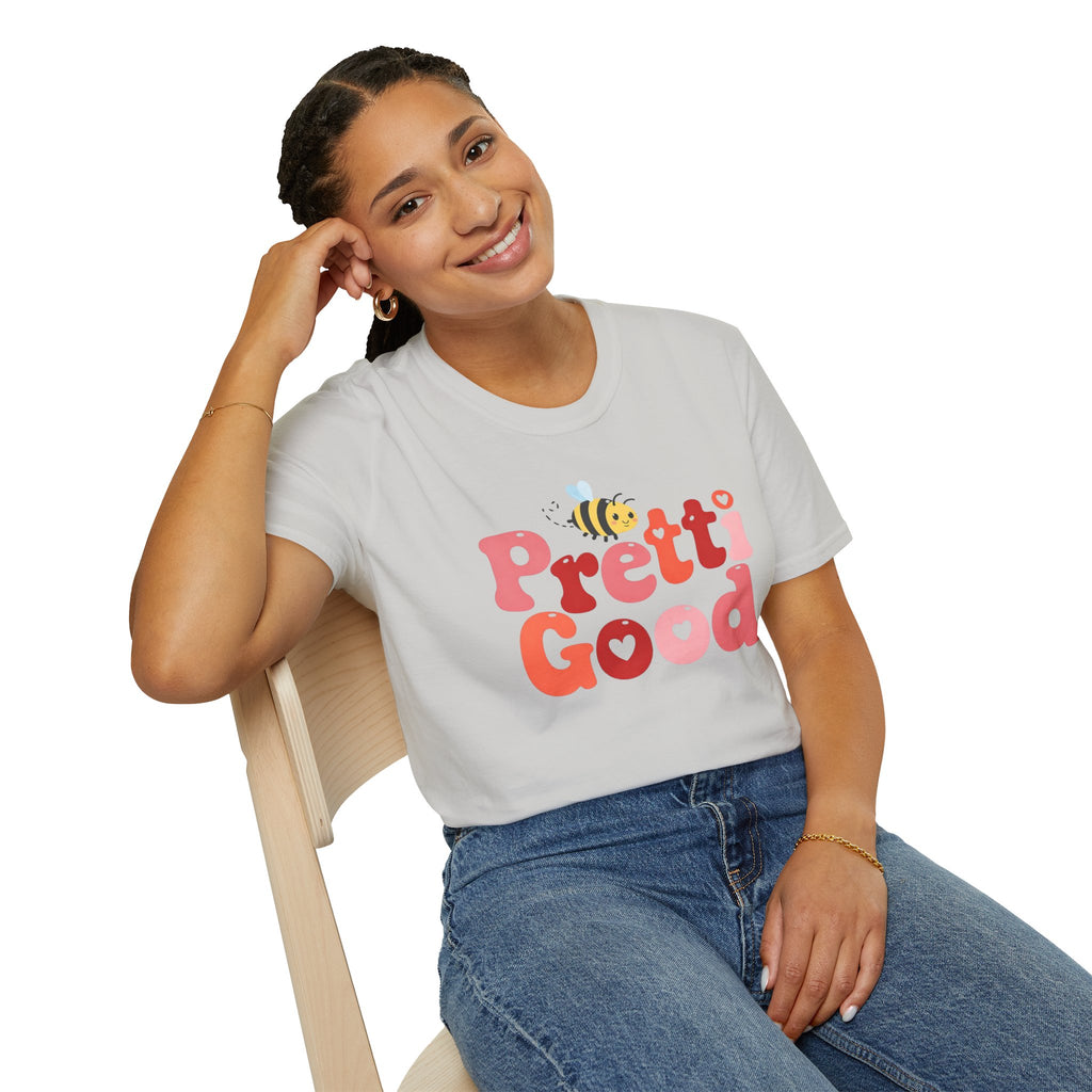 Be Pretti Good Political Protest T-Shirt — Retro Anti-ICE Typography