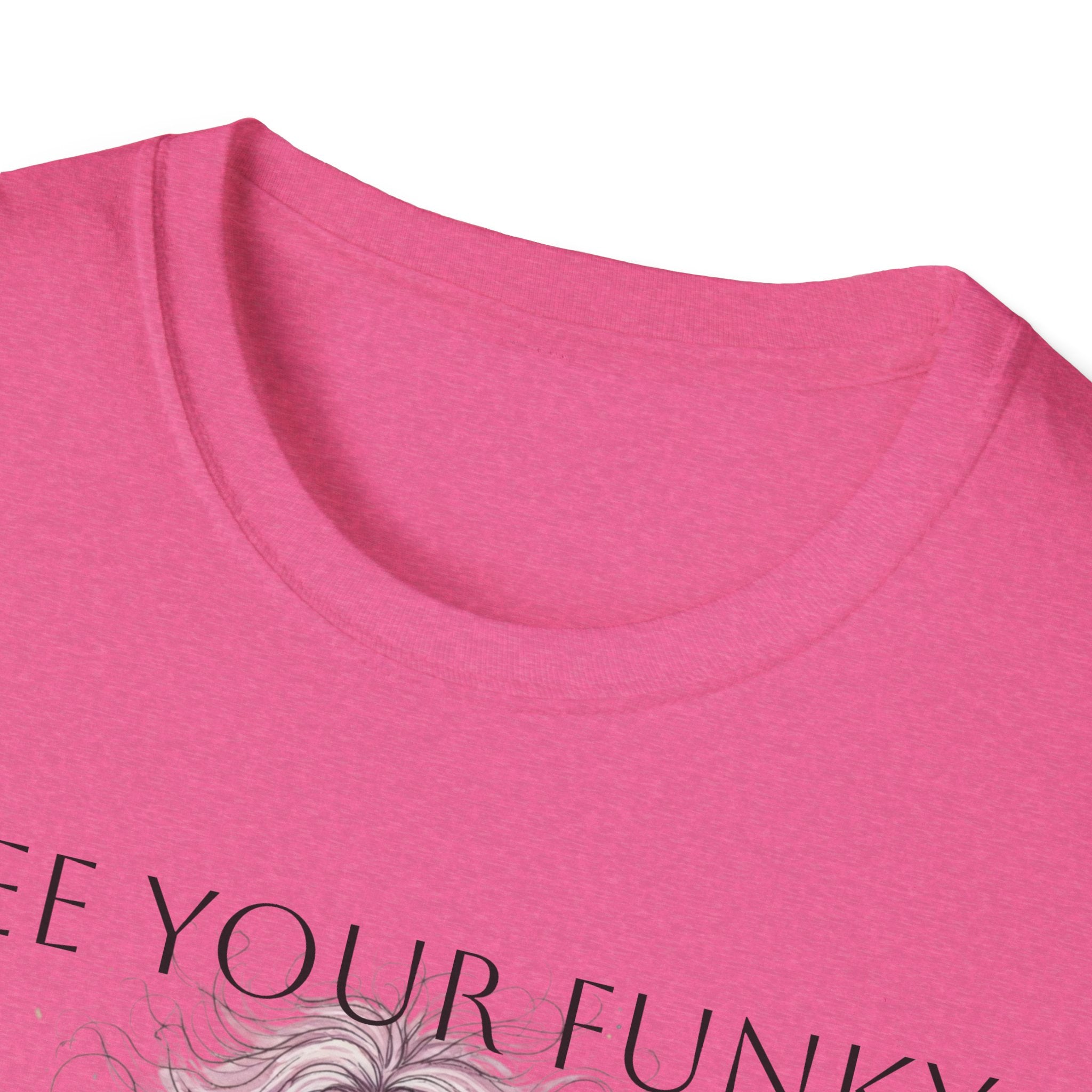 T-Shirt — “Free Your Funky” Peace-Sign Boho Woman Graphic Tee