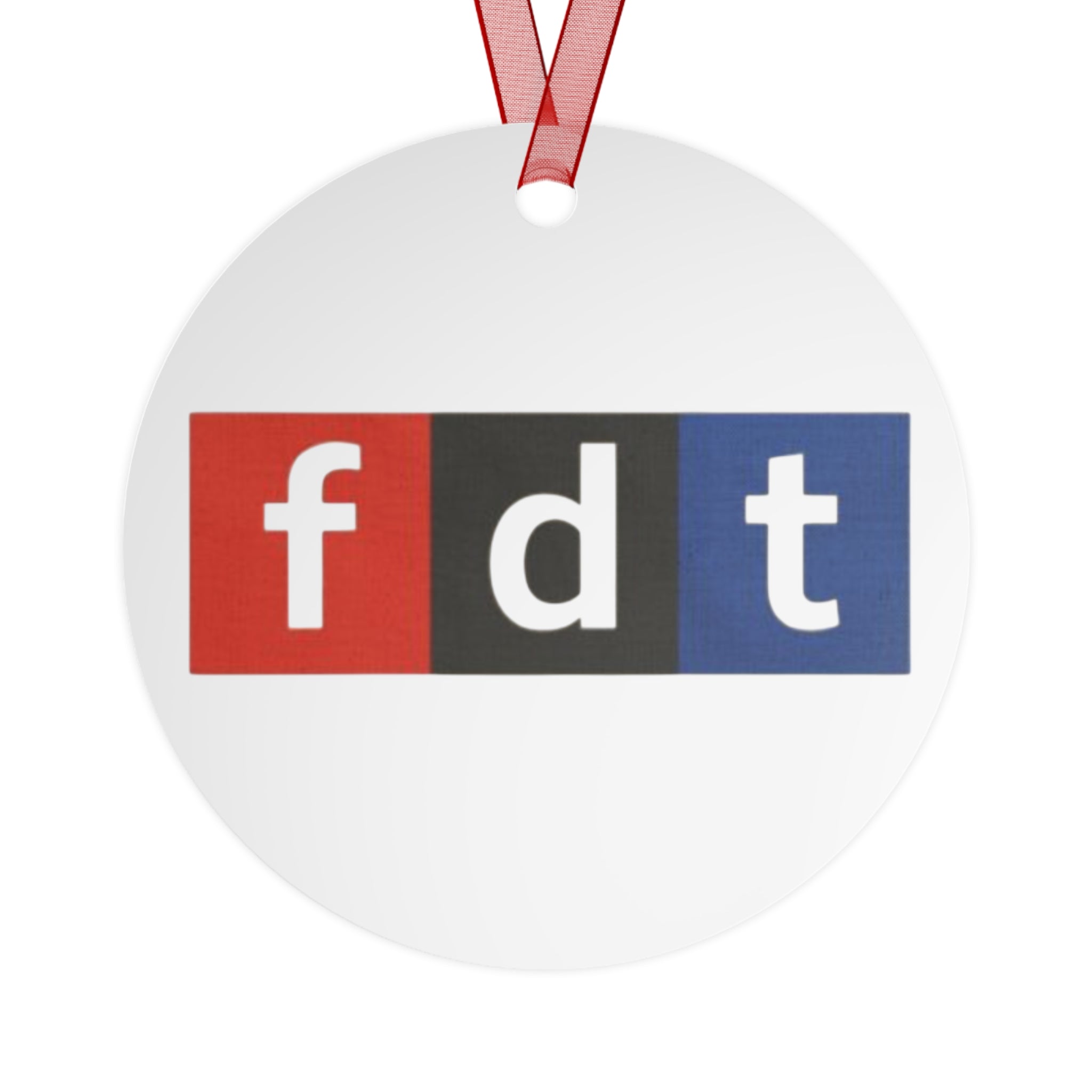 FDT Metal Ornaments - Holiday Decor & Gifts Anti Trump