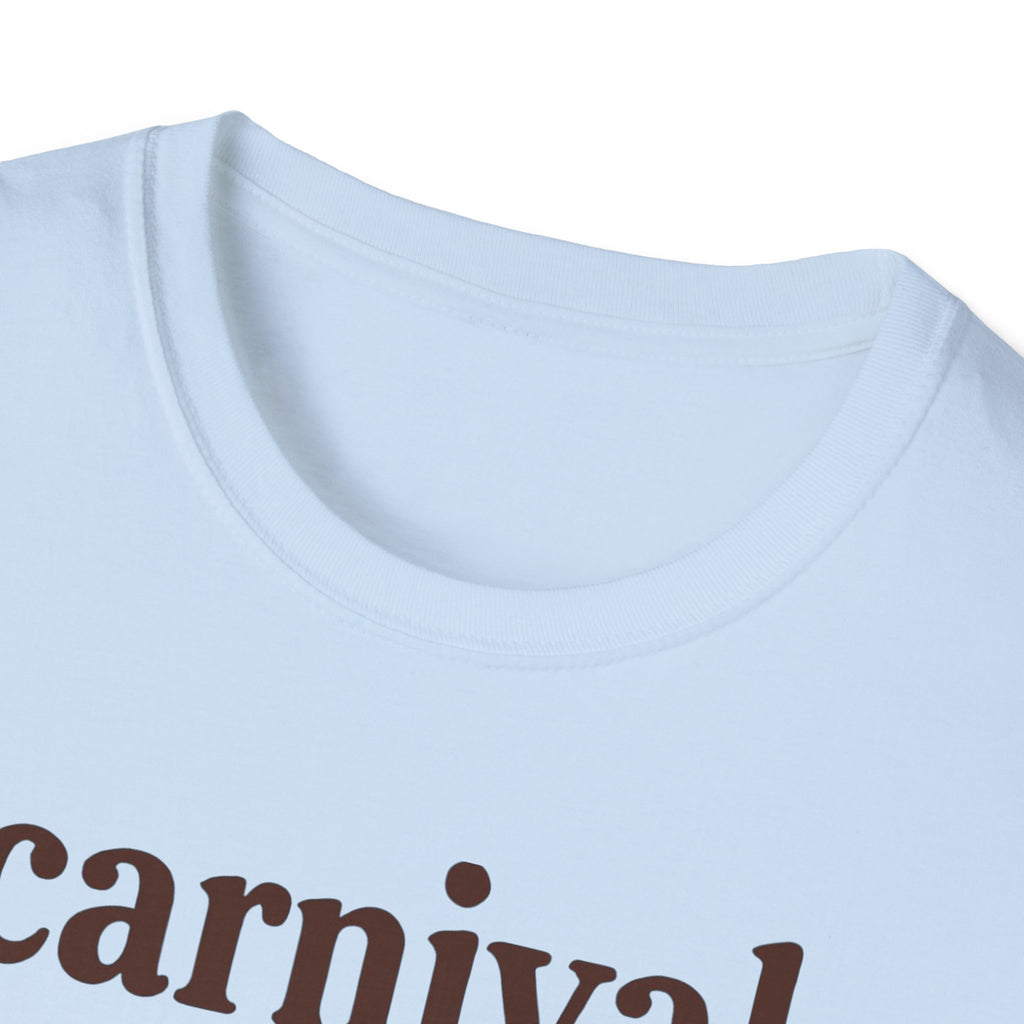 Vintage Camping Graphic T-Shirt, carnival rainbow Unisex Outdoor Tee, Nature Lover Gift, Festival , Retro Hiking Shirt, Carnival 2023 Merch