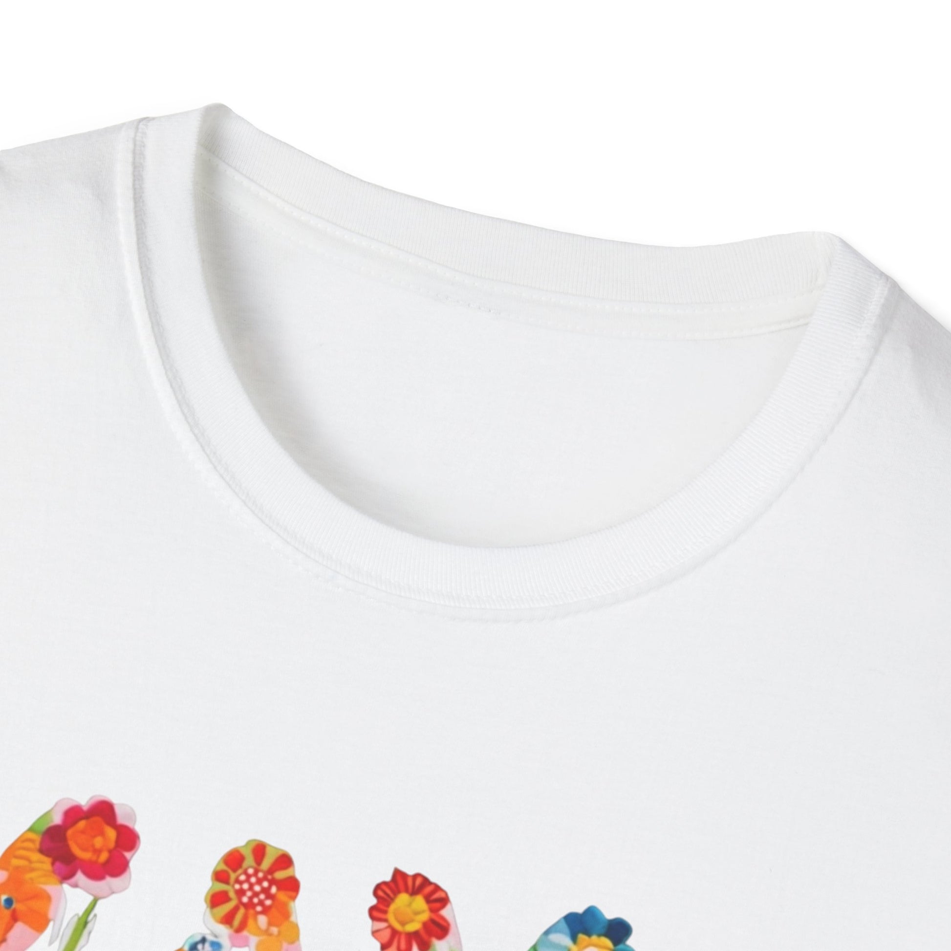 Floral Mama T-Shirt, Mother's Gift, Unisex Tee, Spring Fashion, Handmade Shirt, Gift for Mom, Cute Floral Tee new mom gift
