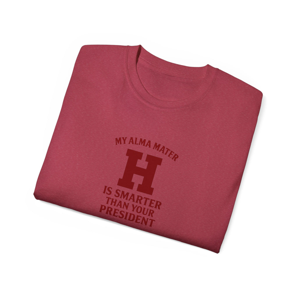 Anti Trump Alumni T-Shirt, School Pride Tee, Higher Education Shirt, University Humor Top, Graduation Gift Idea