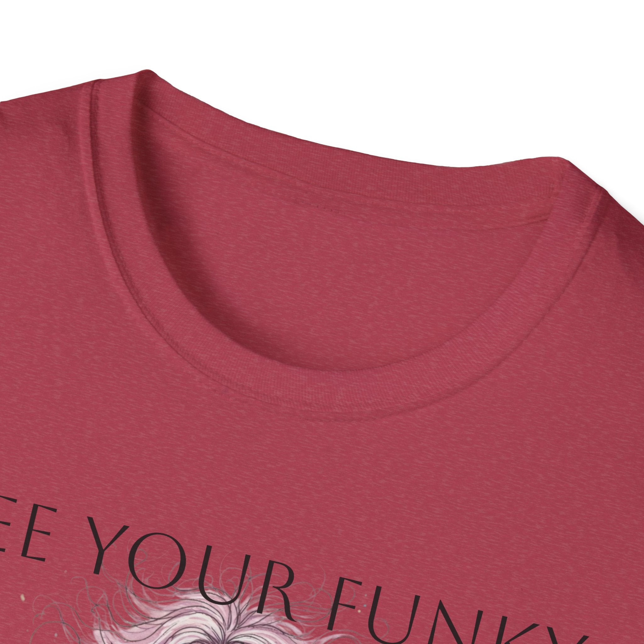 T-Shirt — “Free Your Funky” Peace-Sign Boho Woman Graphic Tee