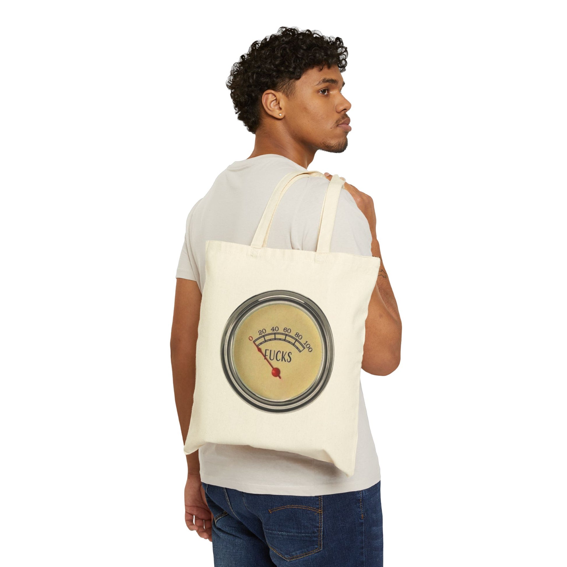 Zero Fs Given Sarcastic Tote Bag, Reusable Cotton Bag, Snarky Zero Fs Given Slogan, Attitude Gift, Eco-Friendly Canvas Shopper, Bad