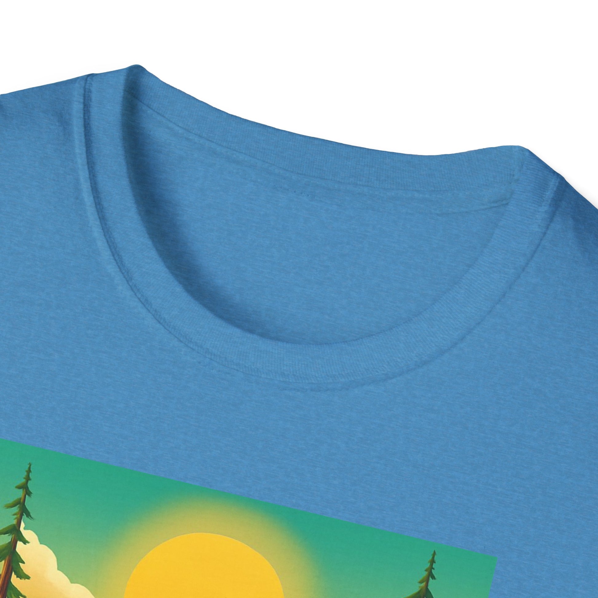 Camp Sashay carnival Unisex Softstyle T-Shirt, Vintage Camping Tee, Outdoor Adventure Shirt, Summer Vibes T-Shirt, Gift for Nature Lovers